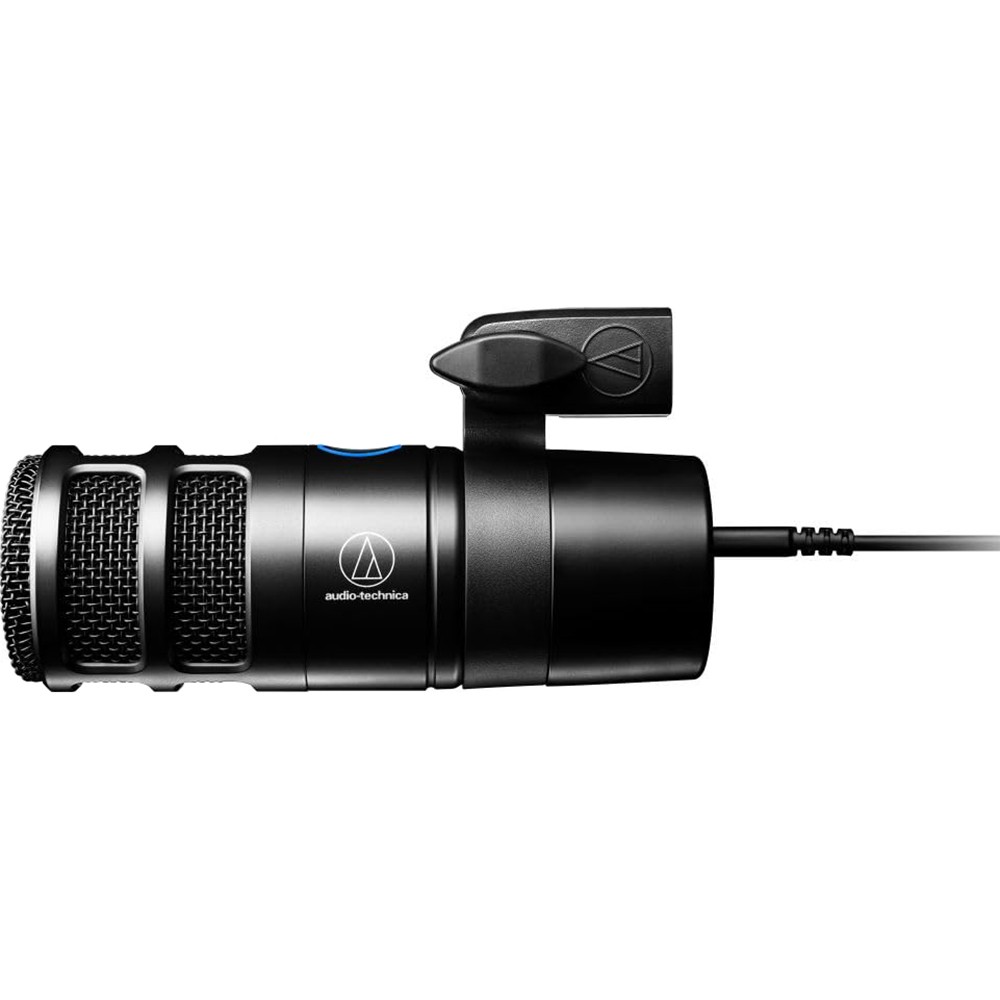 Audio-Technica Hypercardioid Dynamic Podcast USB Mic with 2 Year Warranty Bundle