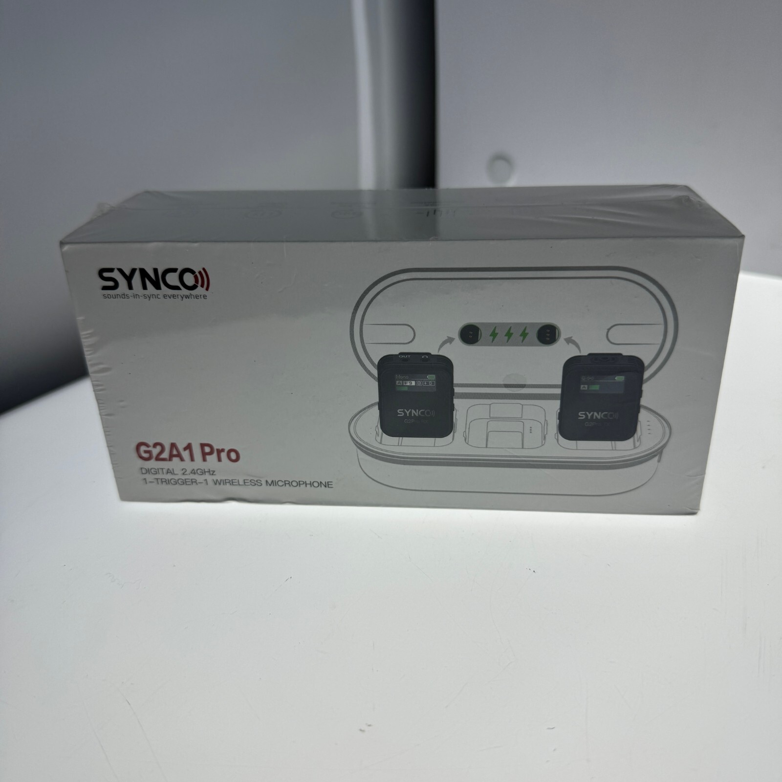 US SYNCO G1(A2) Wireless Lavalier Microphone System 2.4GHz For Camera Smartphone