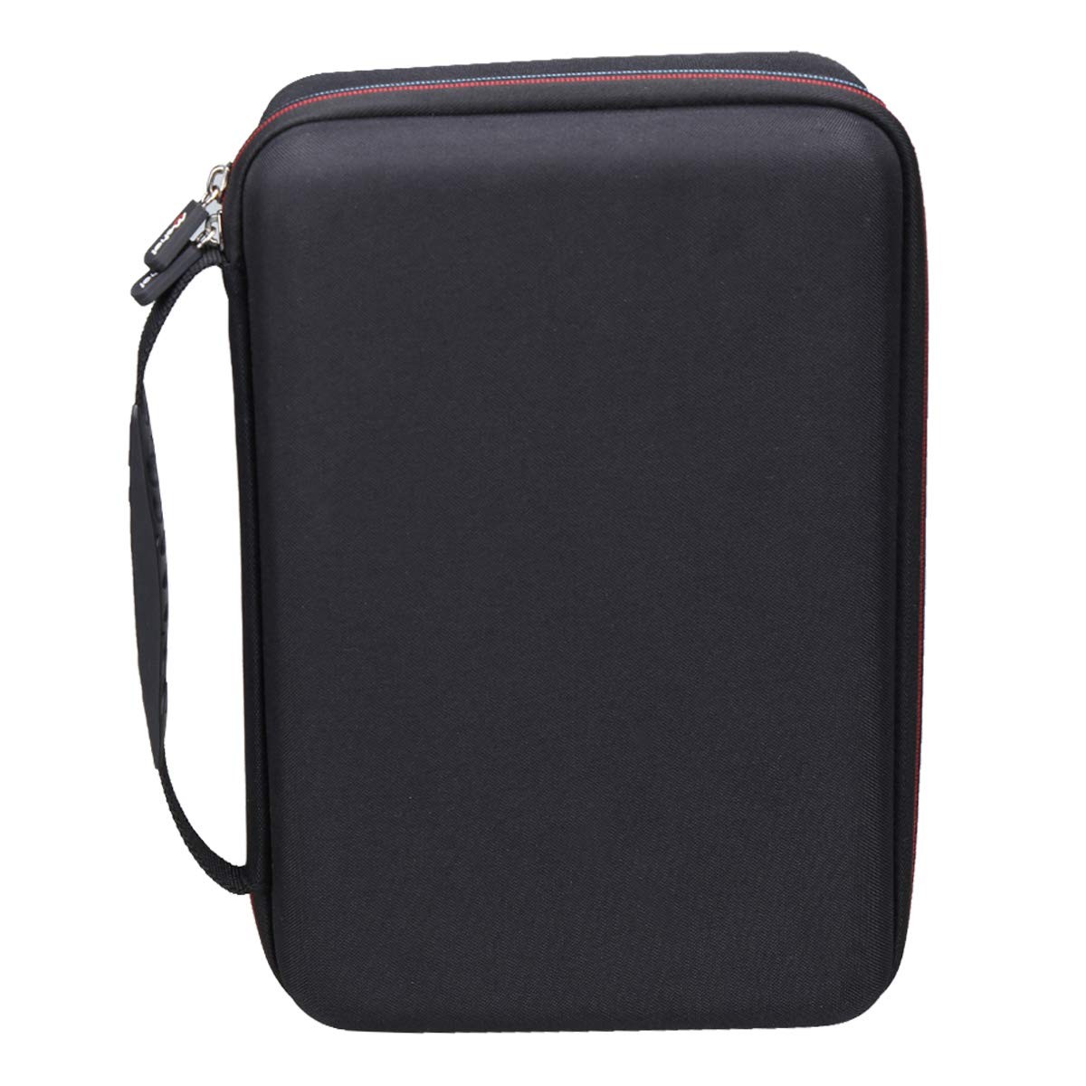 Mchoi Hard Portable Case for Brother P-Touch Label One Size, Black and Orange