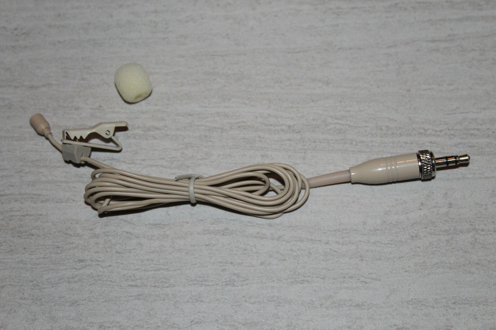 Beige Lavalier Lapel Microphone for Sennheiser Wireless Transmitters*NEW*
