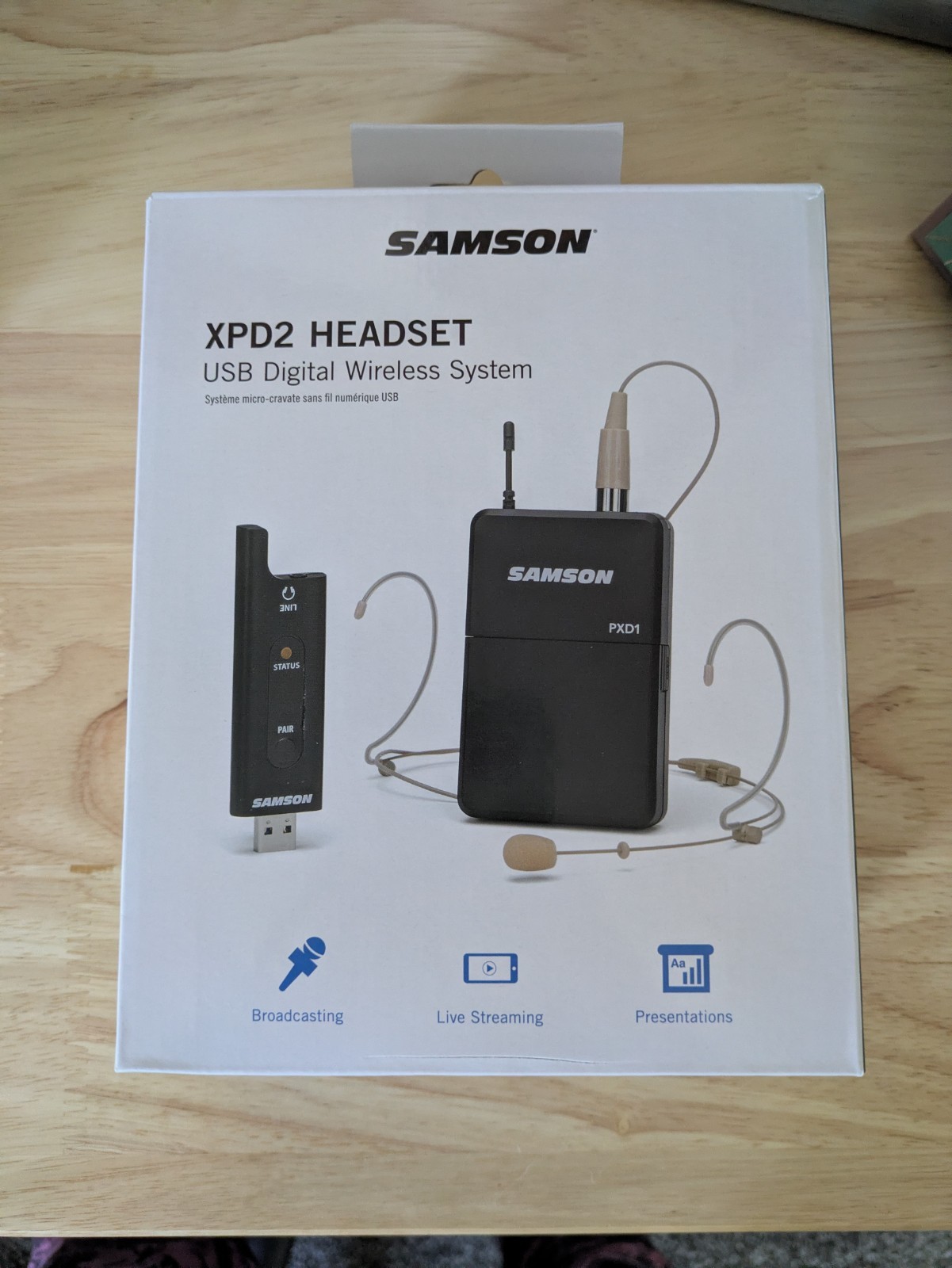 XPD2 USB Digital Wireless System- Beltpack and USB Stick ONLY! NO Headset