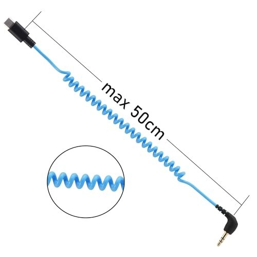 Mic Adapter USB-C to 3.5mm TRS for iPhone 15, Samsung, Android – Coiled Audio Ca