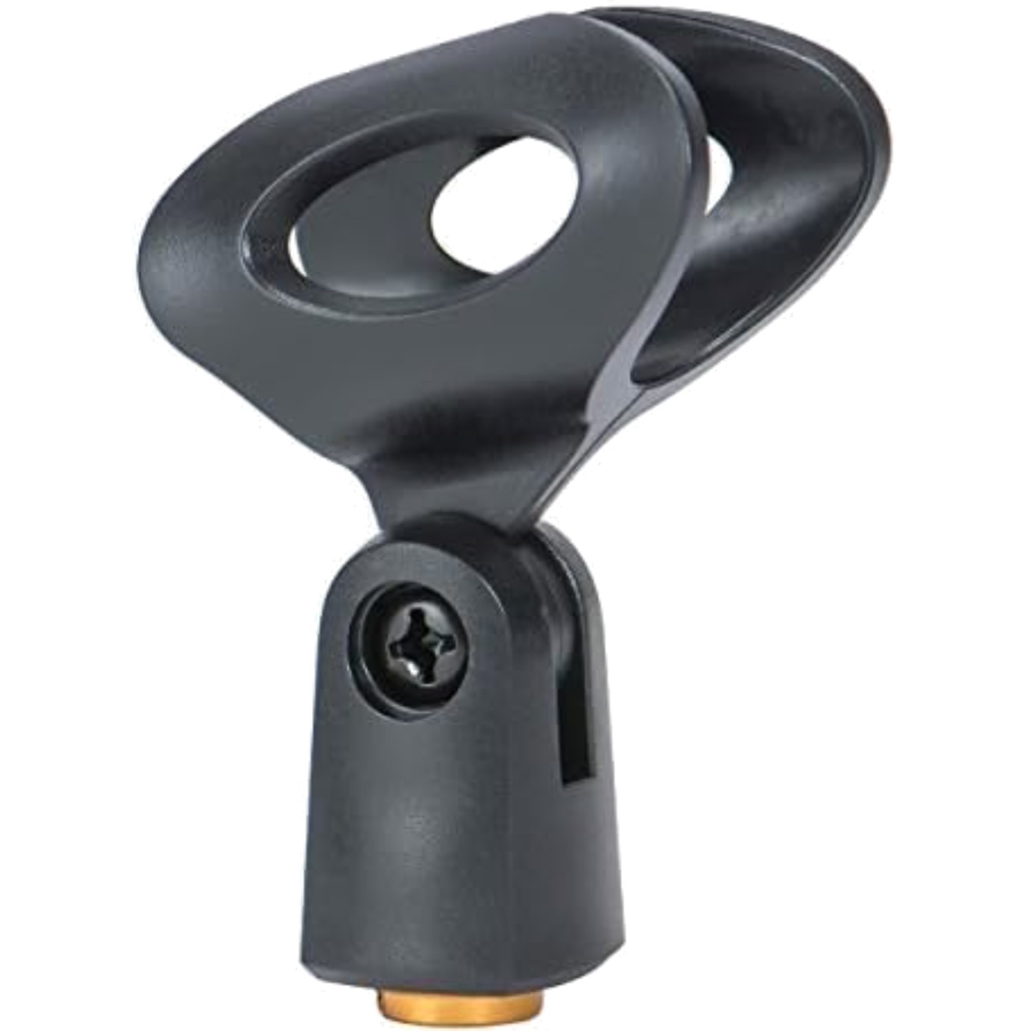 Microphone Clip 2-Pack Small Plastic for Wired Transmitters