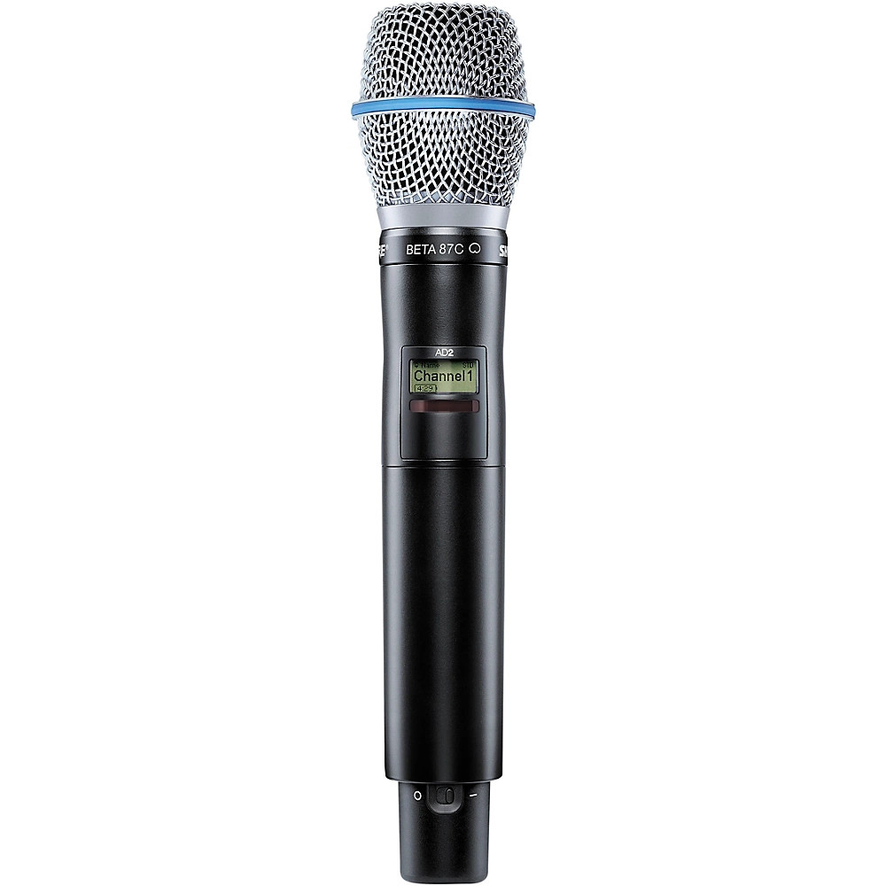 Shure Axient Digital AD2B87C Wireless Handheld Mic Trans BETA87C Capsule G57
