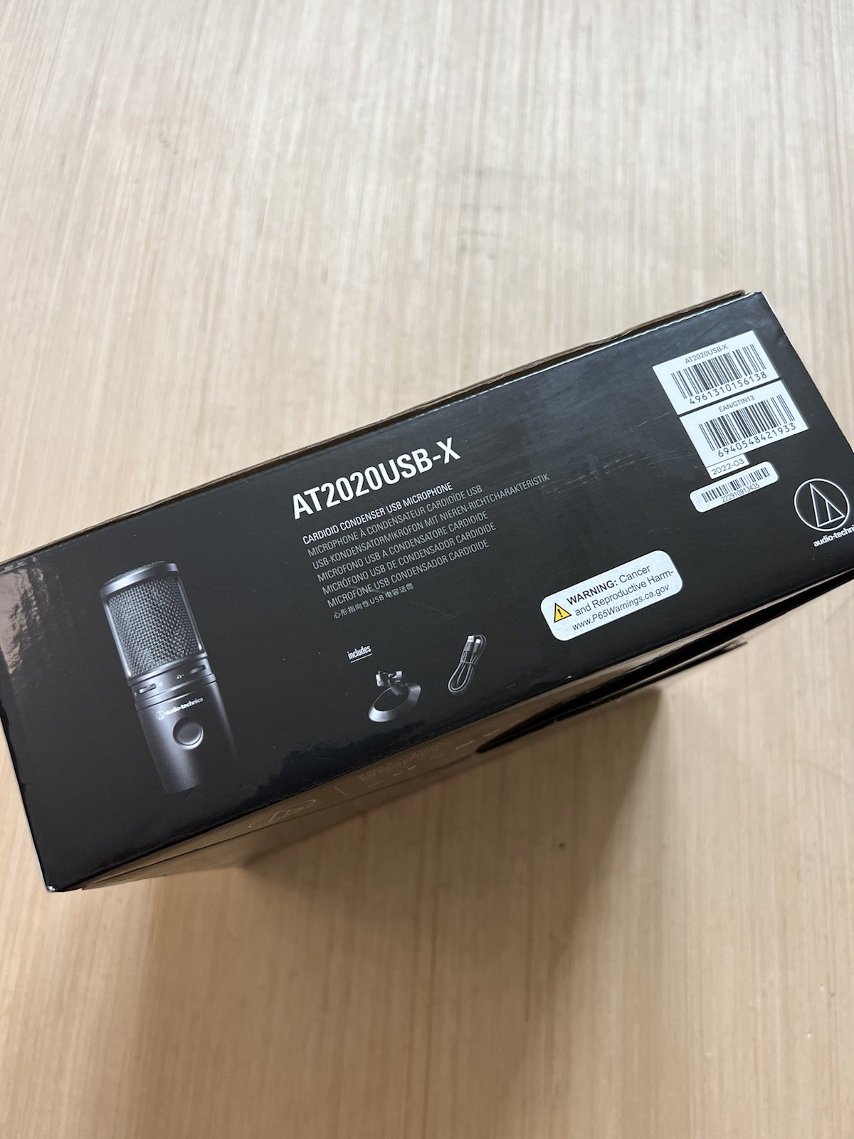 Audio-Technica AT2020USB-X USB Condenser Microphone Cardioid Podcast Mic Read