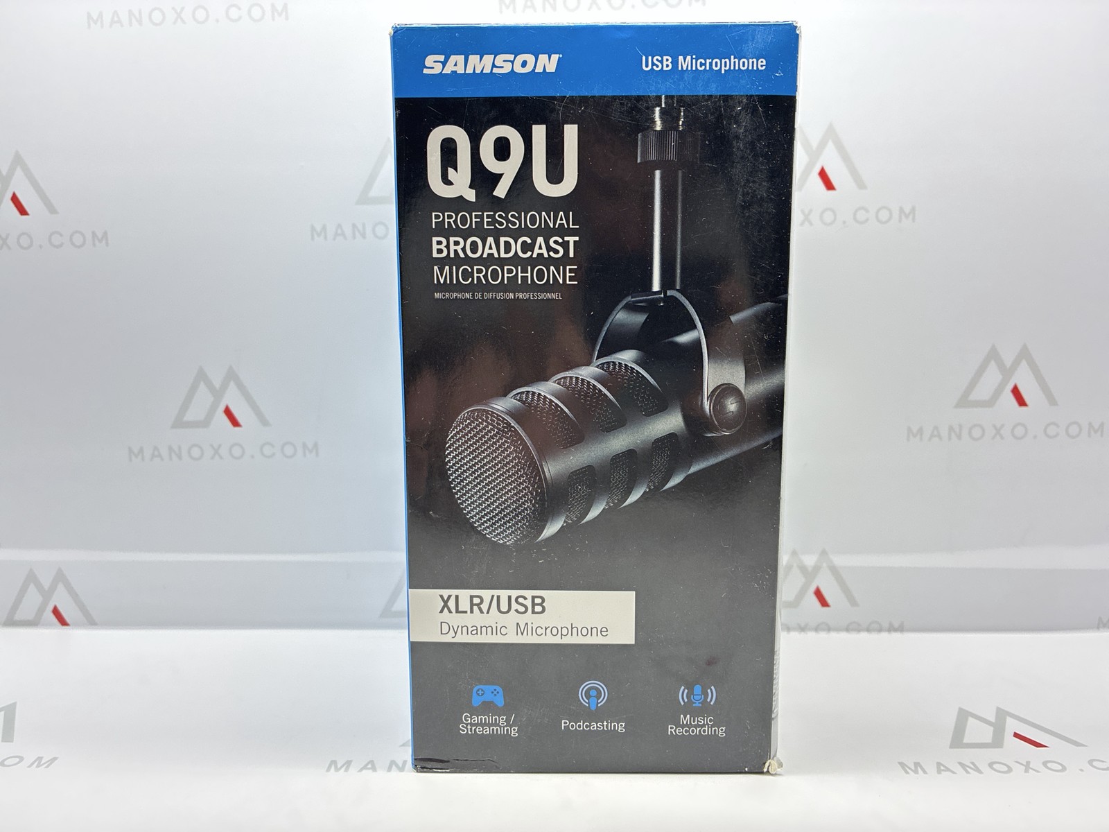 Samson Q9U XLR/USB Dynamic Professional Broadcast Microphone New In Bo