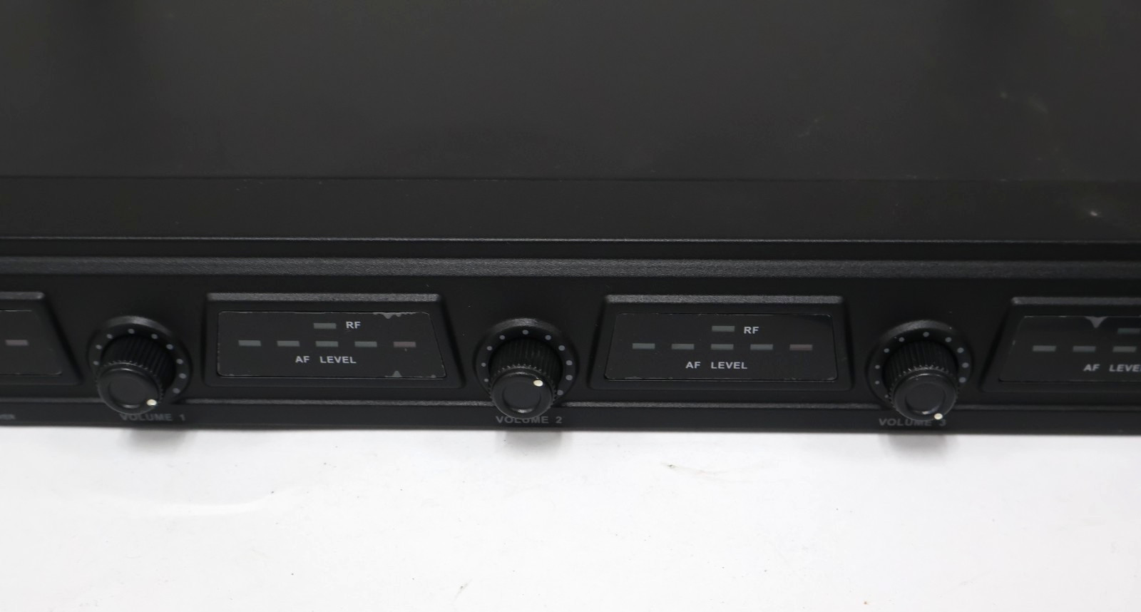 Pyle PDWM4560 UHF Wireless Receiver 4 Channel with Antennas & Power Adapter