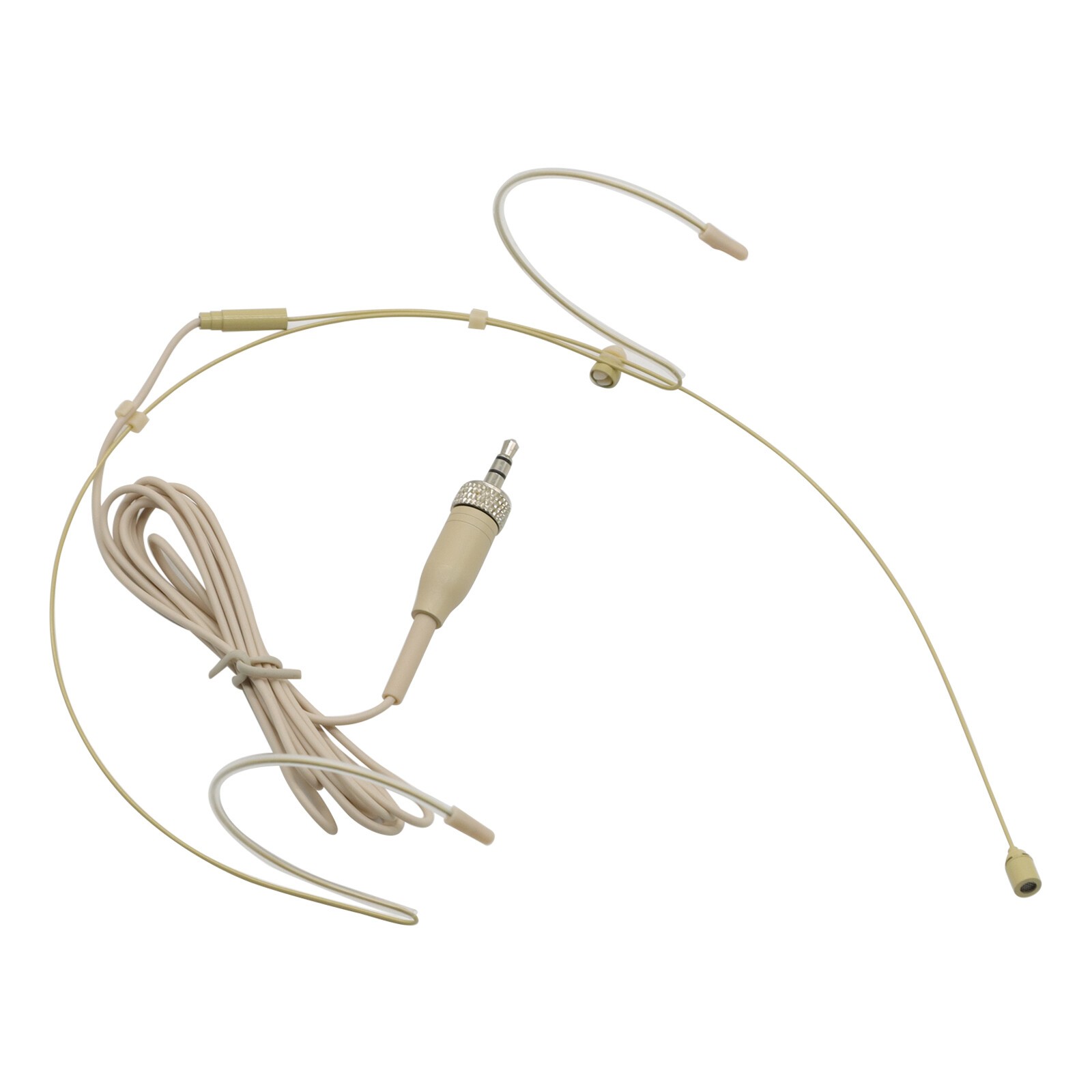 Microphone Headset Mic Headworn Earset 3.5mm Screw Lock for Sennheiser Wireless#