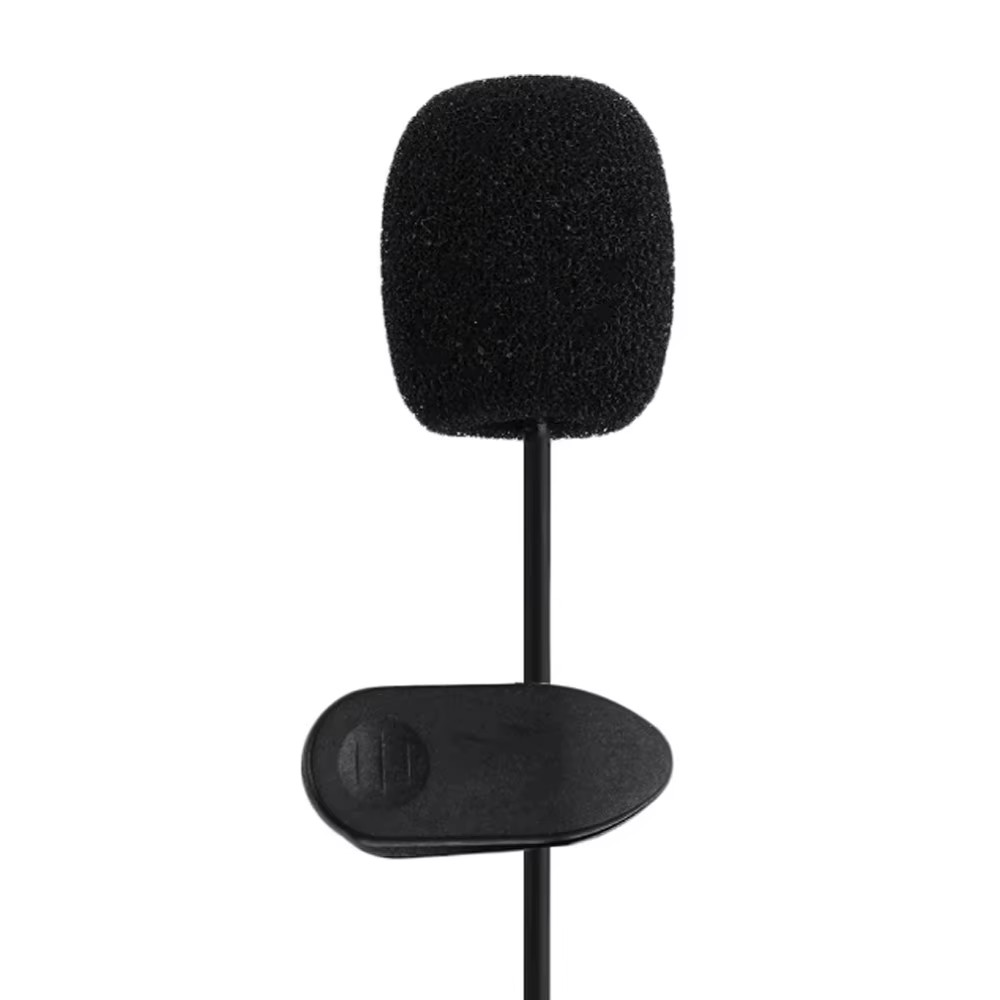 1 PC Mini Portable Microphone Condenser Clip-on Lapel 3.5mm Jack Lavalier wired