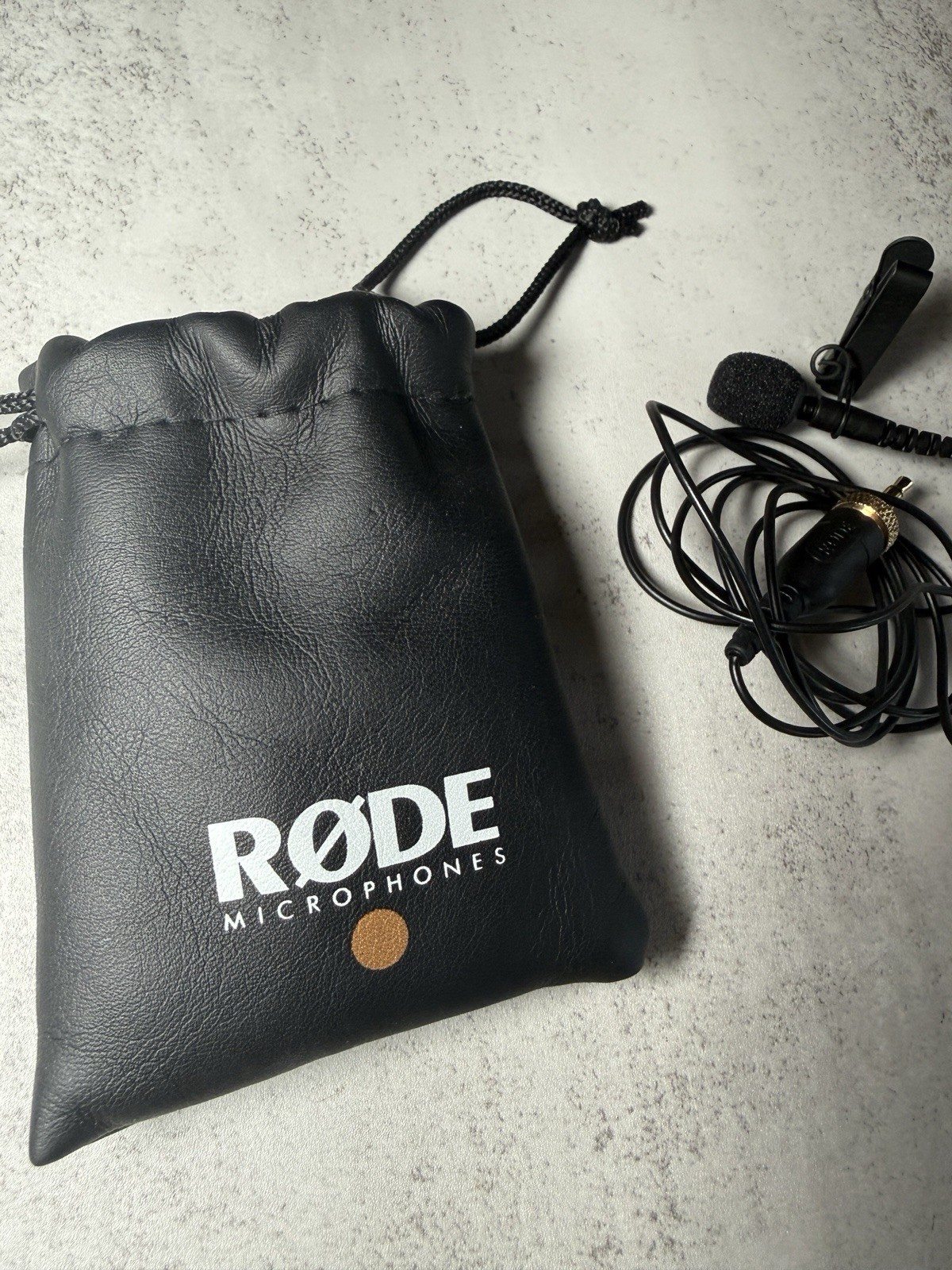 Rode RODElink LAV Omnidirectional Locking Lavalier Microphone Black Used – NM