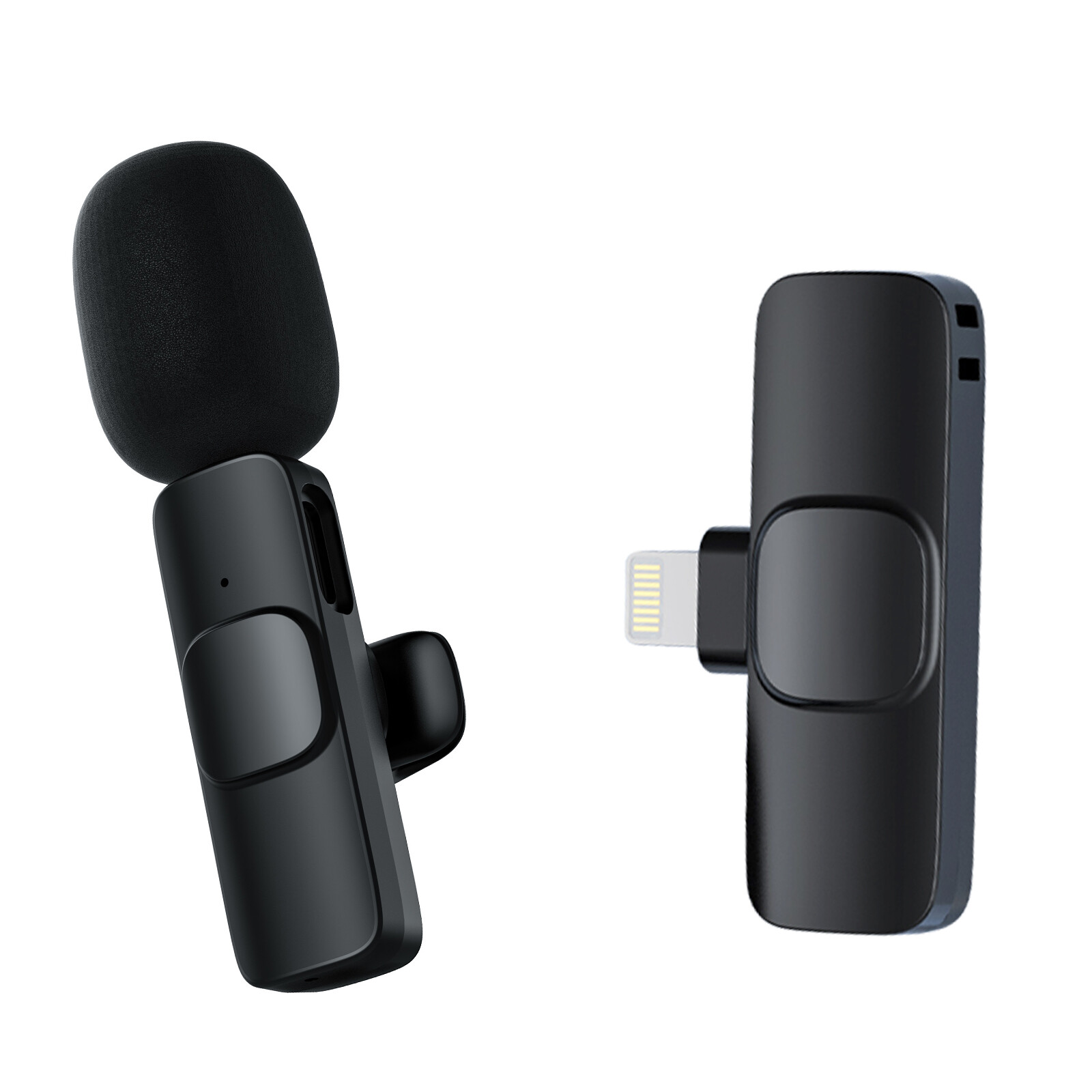 MOMAN CP1(A) Wireless Lavalier Microphone For iPhone Video Recording Vlog