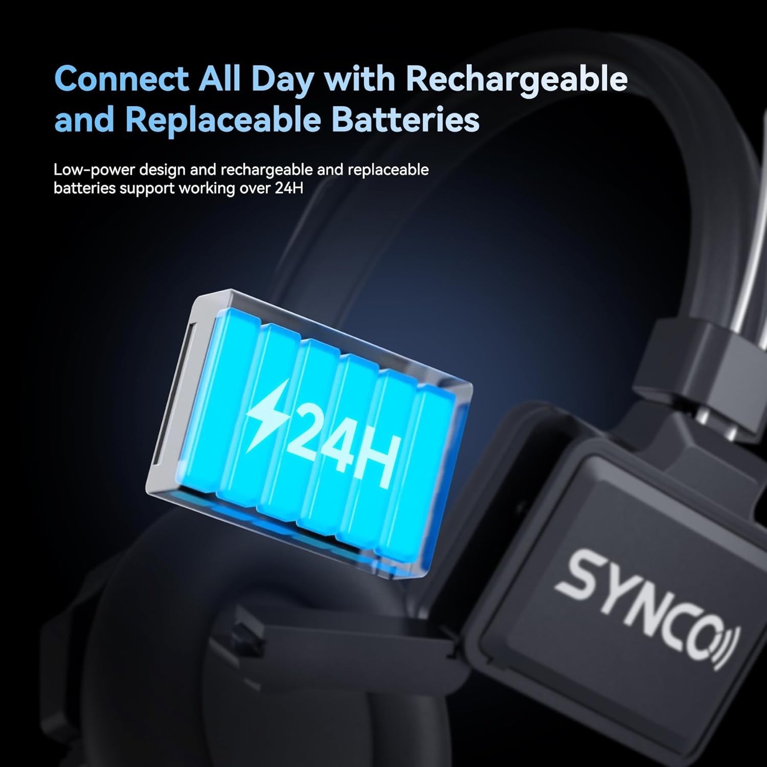 SYNCO XTalk XPro (1 pcs) Wireless Intercom Headset System