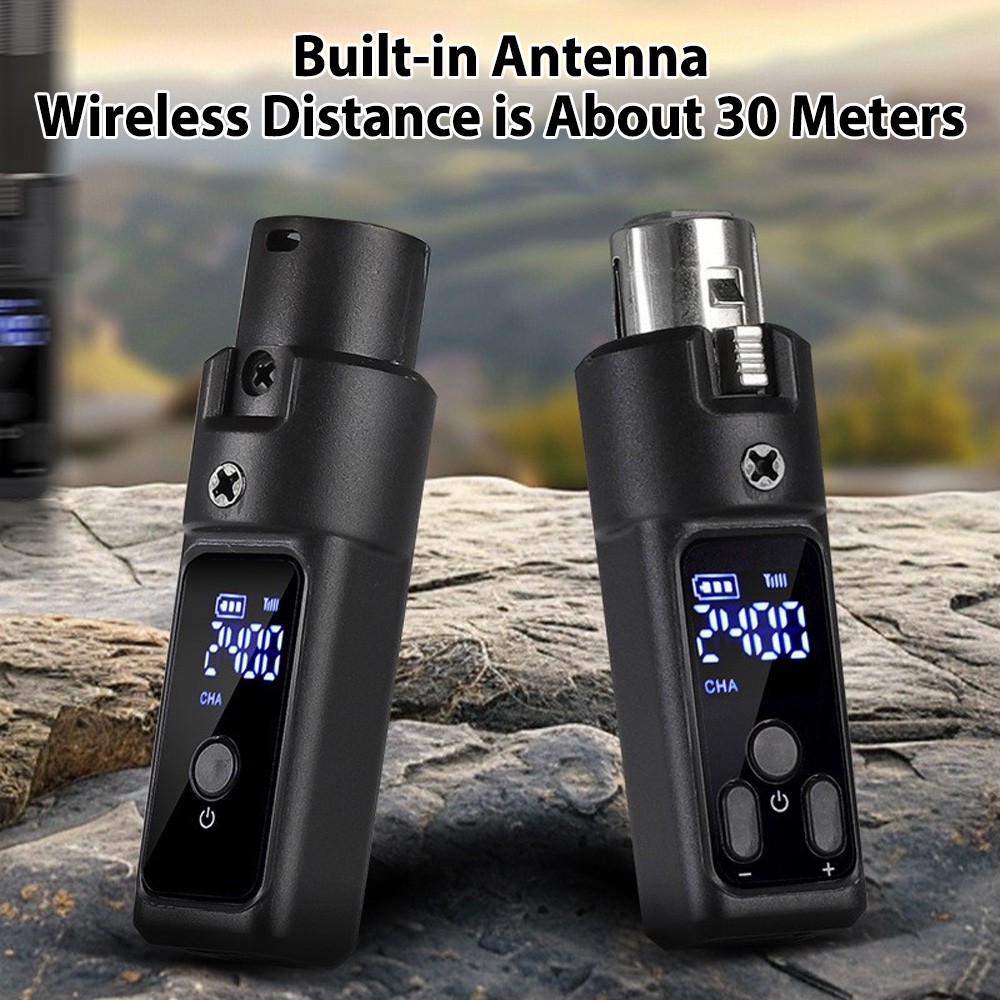 2.4G Microphone Wireless Xlr Transmitter And Receiver Rechargeable OUTW