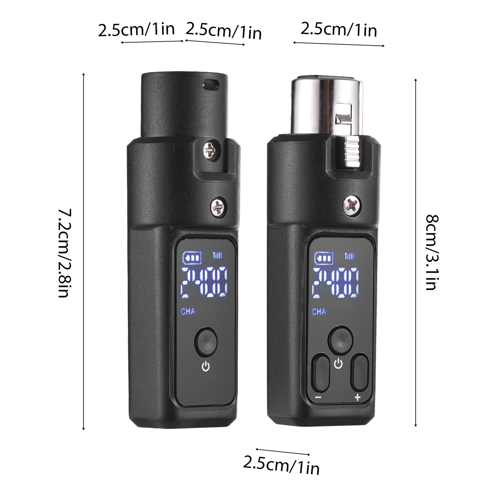 2.4G Microphone Wireless Xlr Transmitter And Receiver Rechargeable OUTW