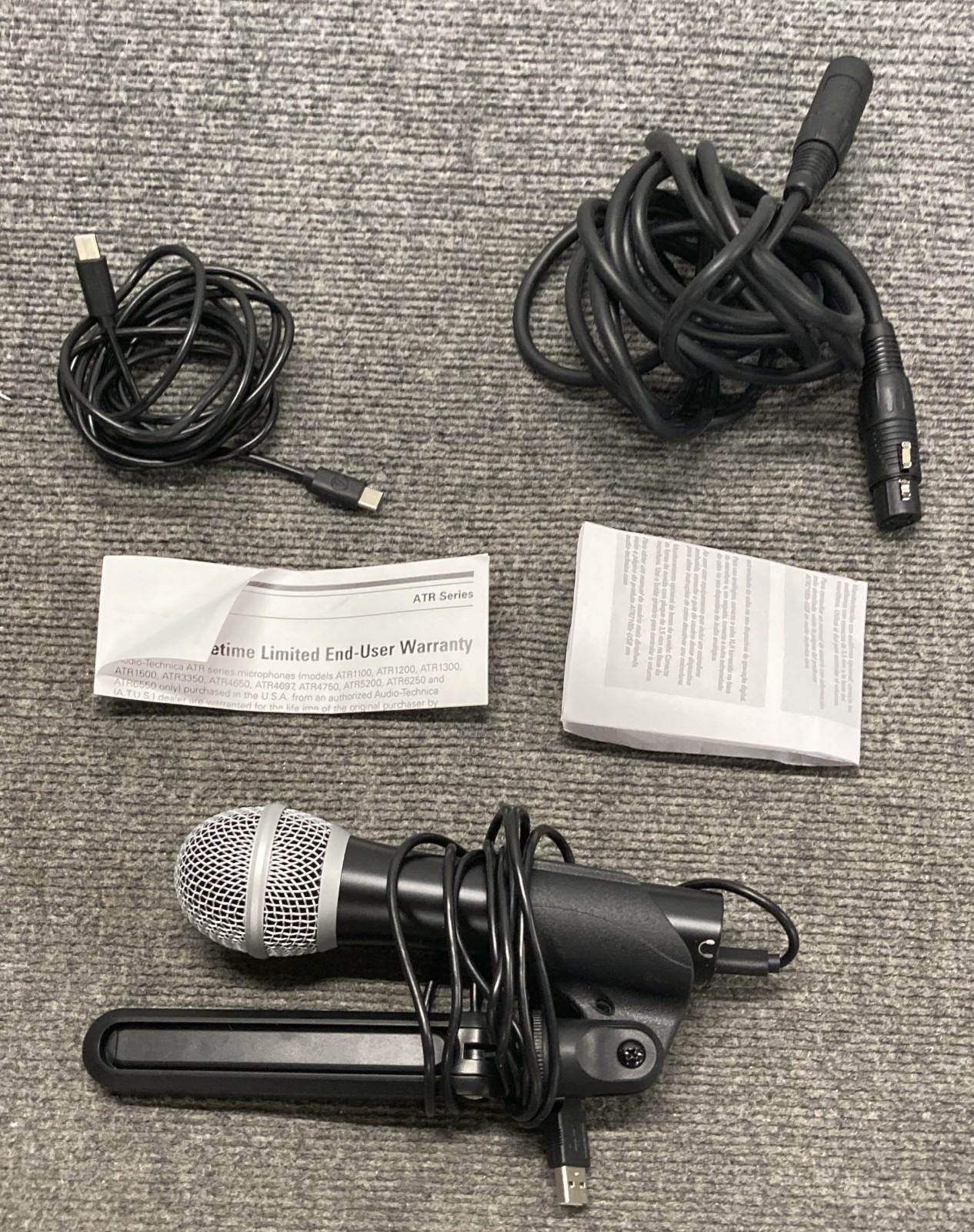 Audio-Technica ATR2100x-USB Streaming Microphone – Open Box –