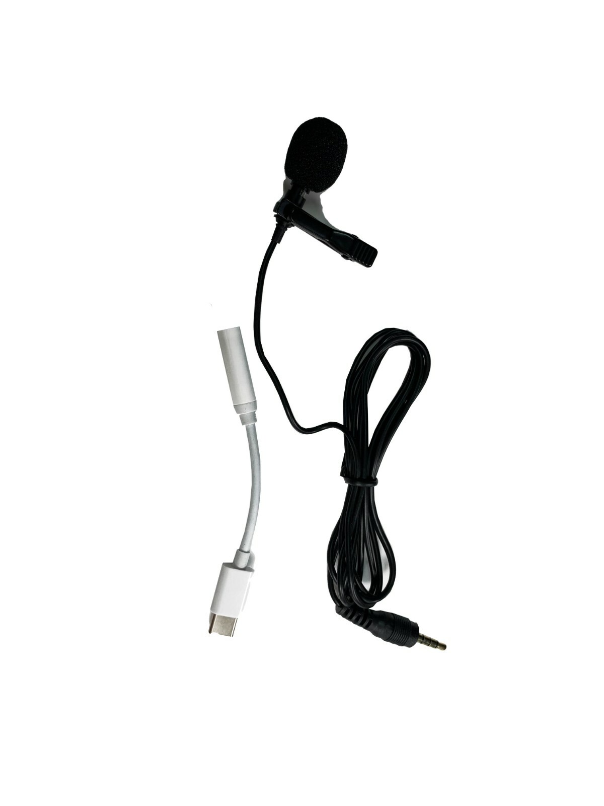 Transfer Type C Perfect Clip Type Lapel 3.5mm Microphone Record Video