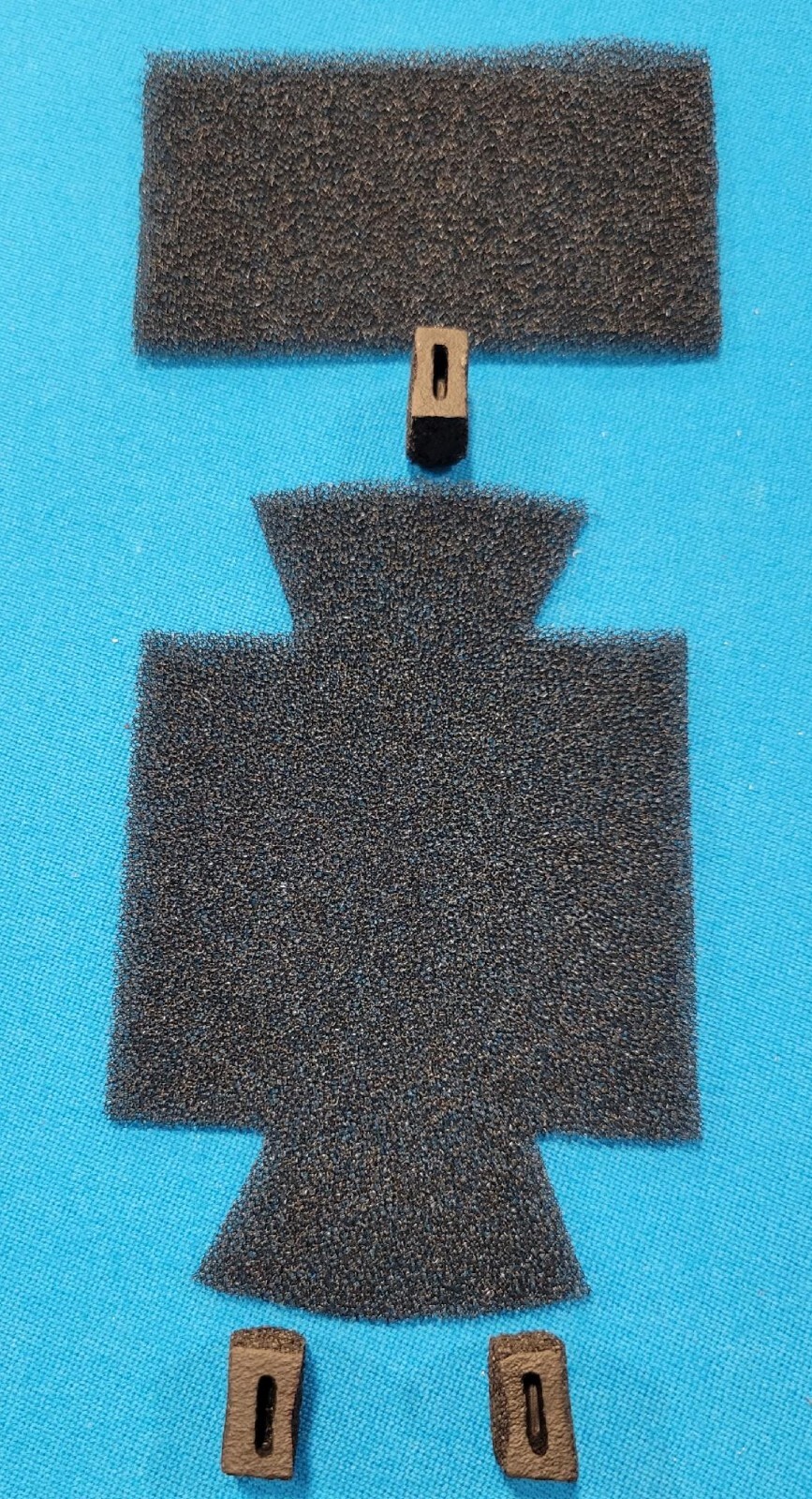 Shure 55 mic REBUILD KIT *USA* POP FILTERS BLACK – INTERNAL RUBBER SHOCK MOUNTS