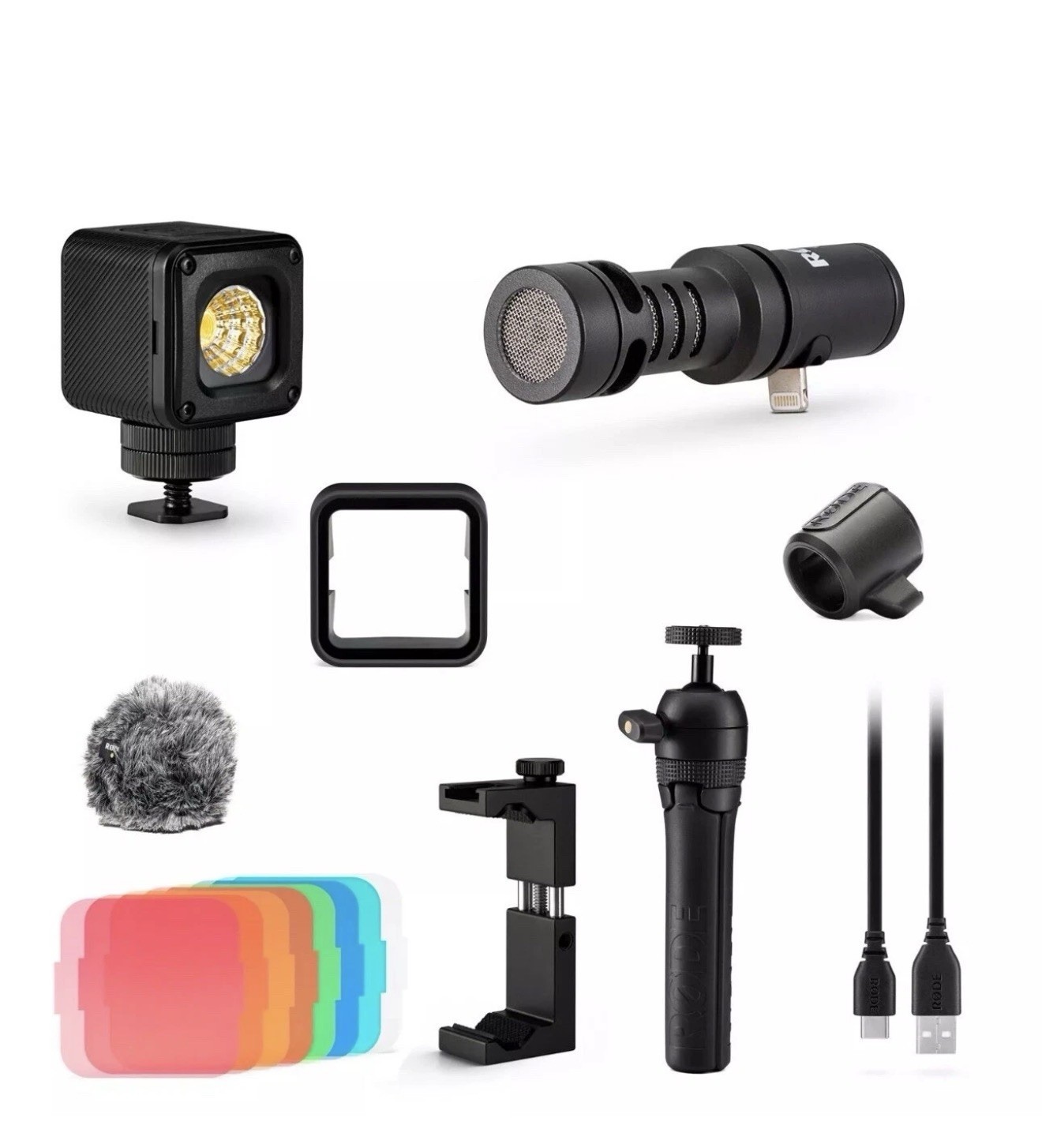 Rode Vlogger Kit iOS Edition Filmmaking Kit for Mobile Devices w/ Lightning Port