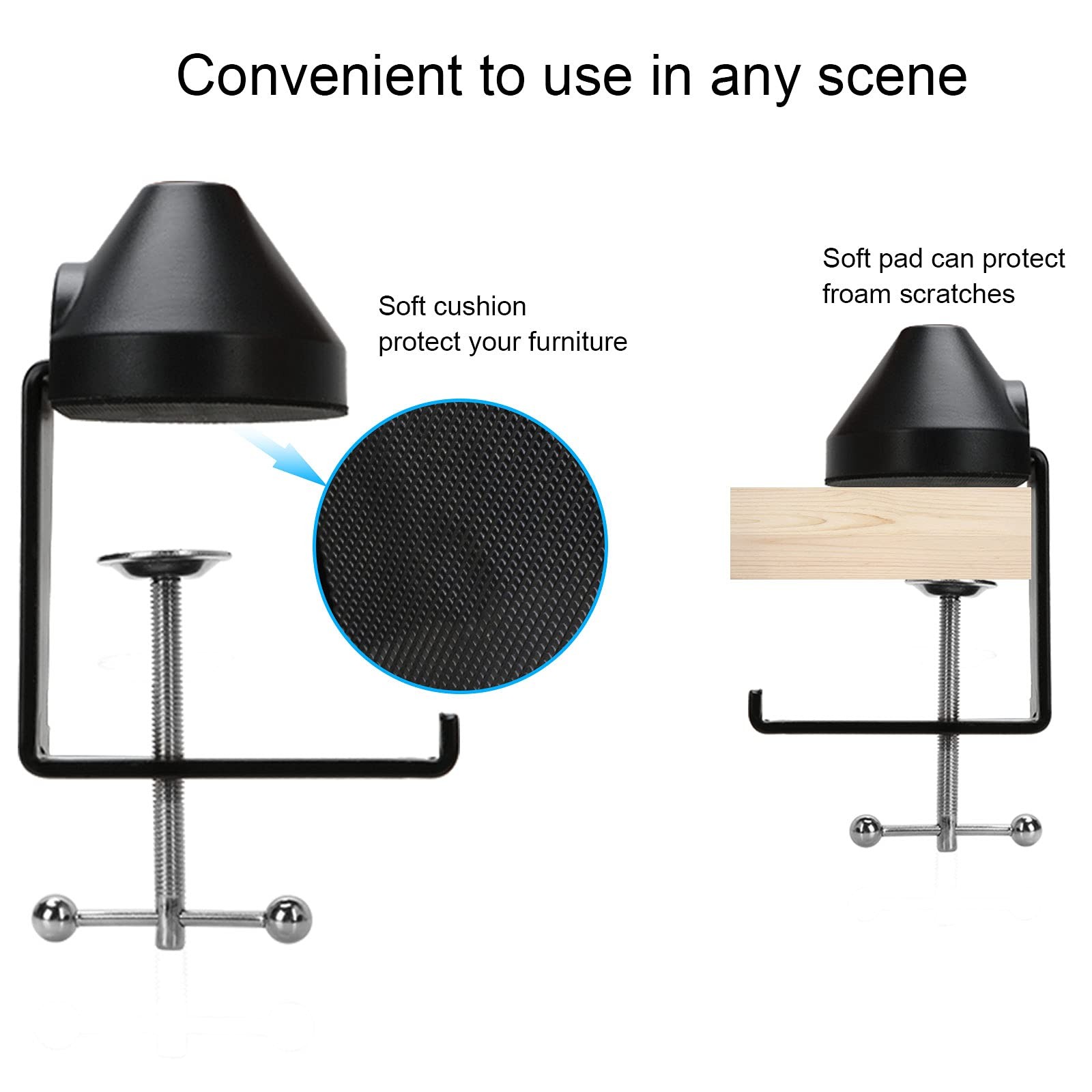 Rode Podmic Stand with Microphone Windscreen and Dual Layered Mic Pop Filter …