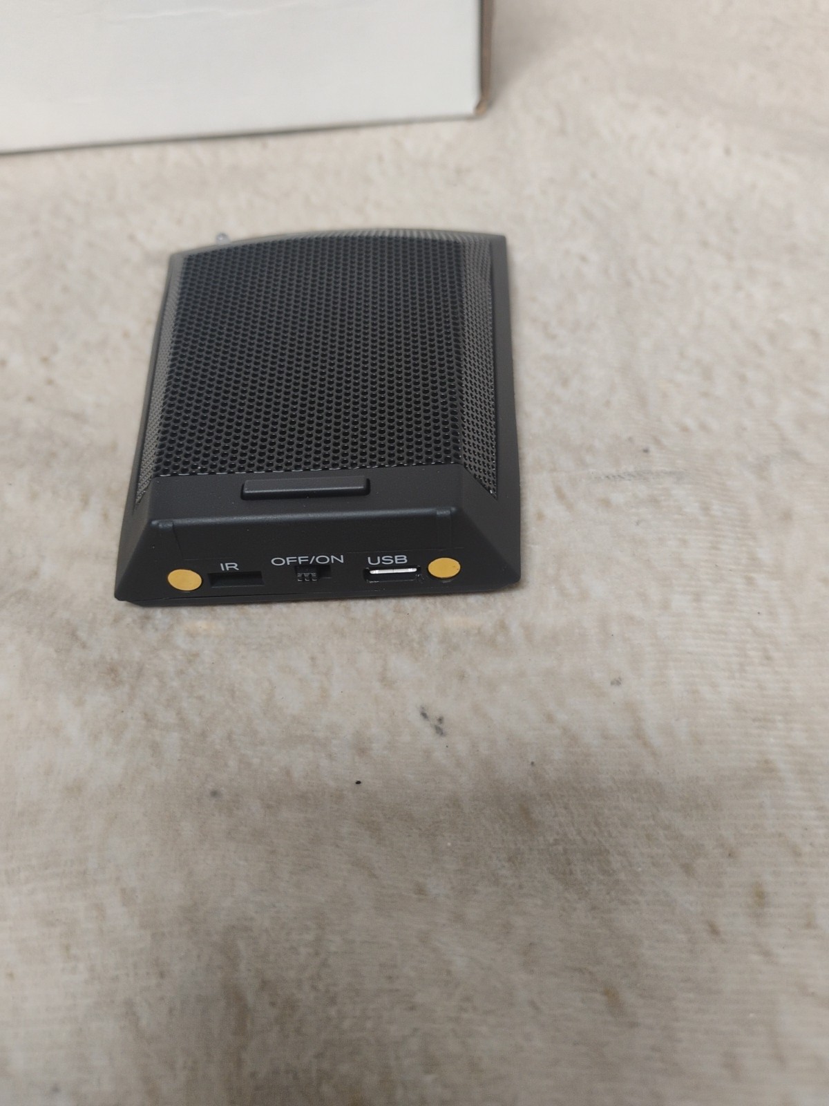 ClearOne Wireless Tabletop Cardiod Transmitter/Mic (RF M915), 910-6001-001