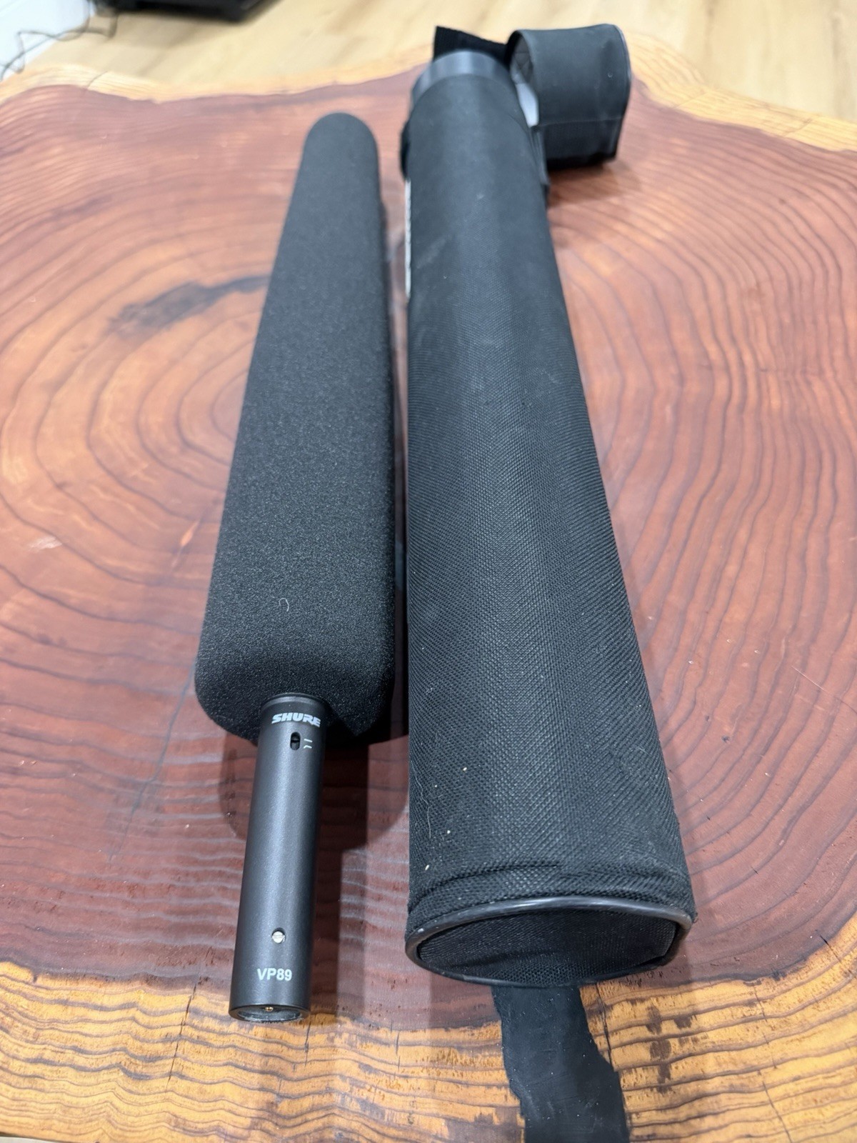 Shure VP89L Long Shotgun Microphone – Broadcast / Film / ENG – With Tube Case