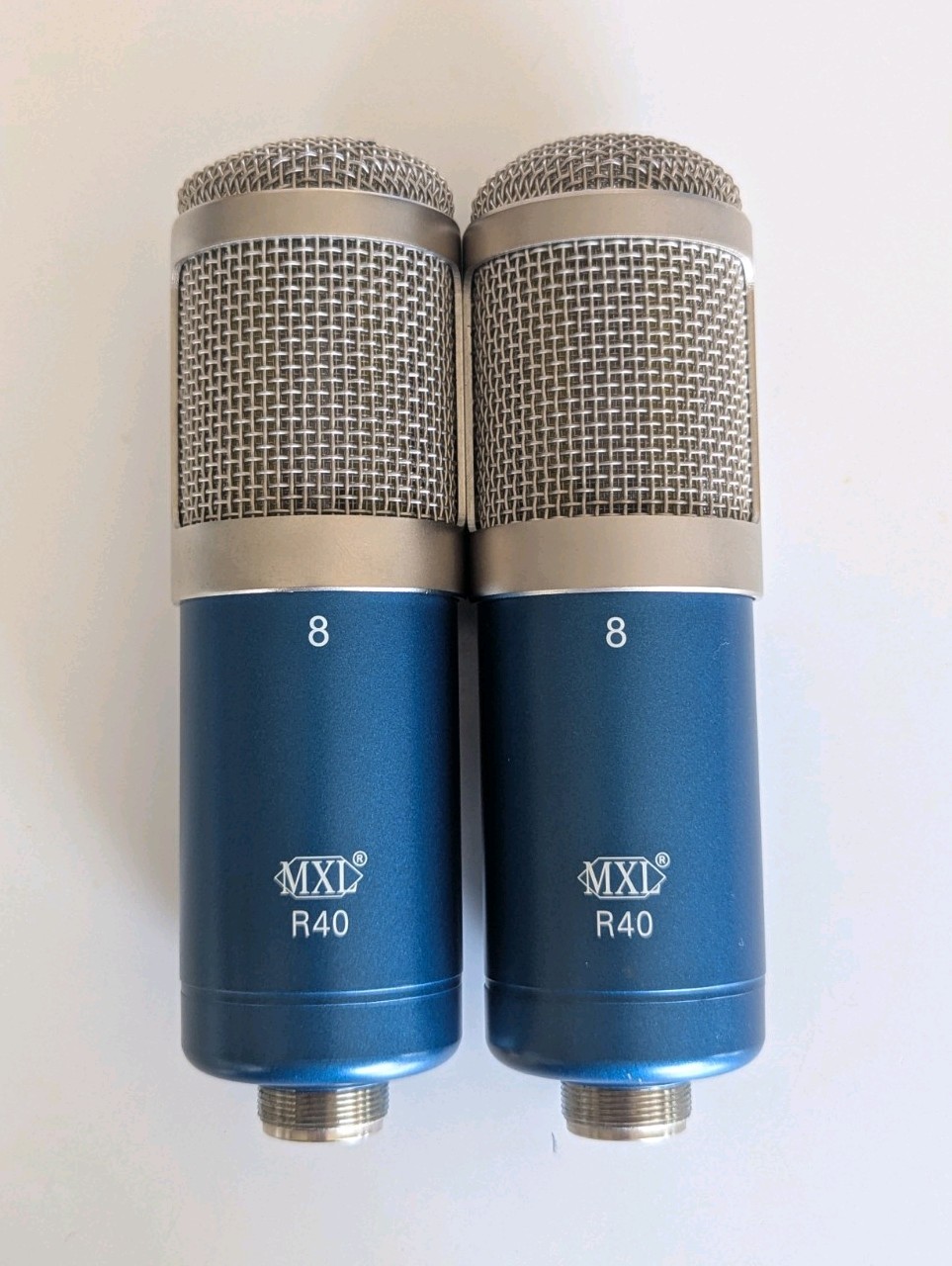 MXL R40 Ribbon Microphone STEREO PAIR – Upgraded Geistnote GN-C36 Transformers