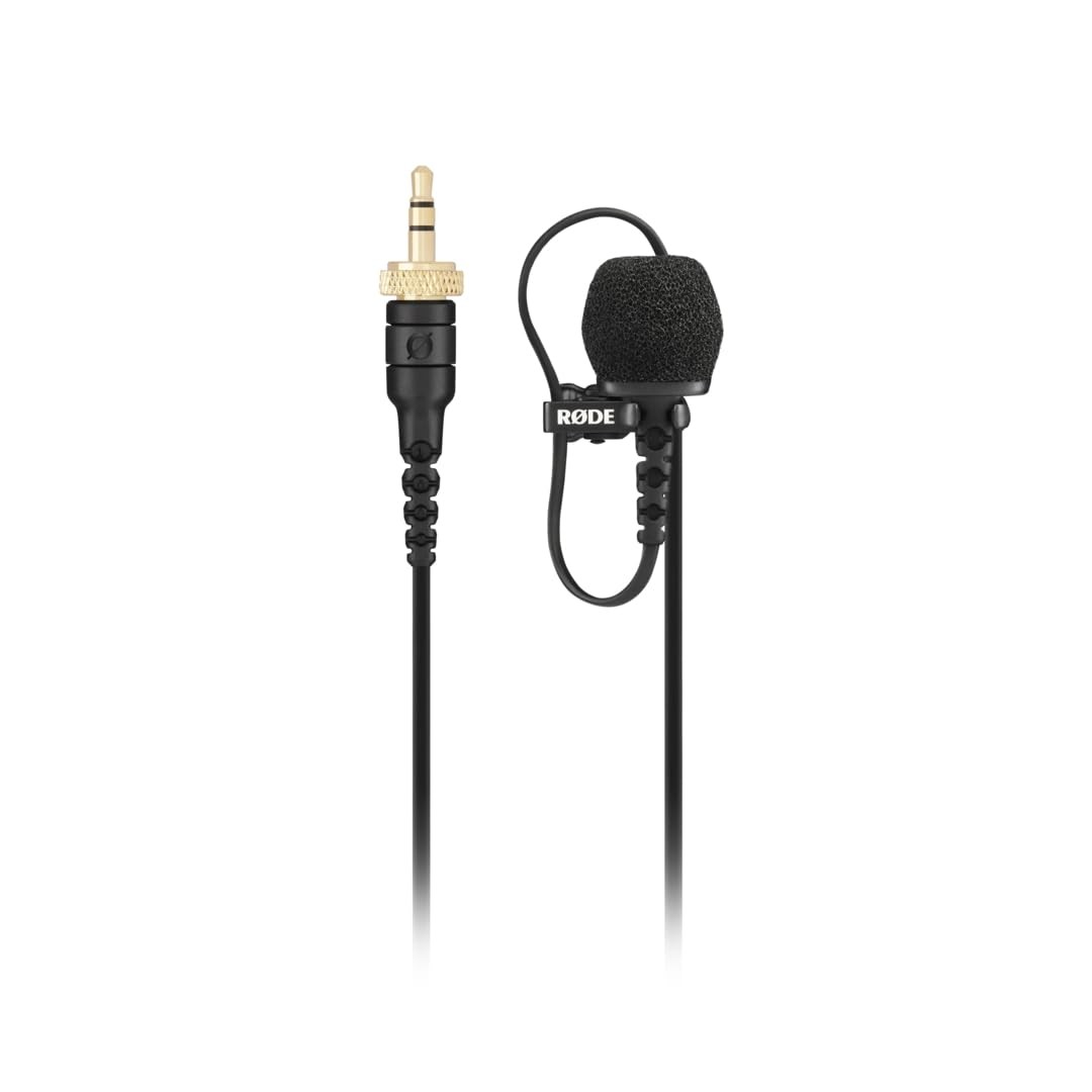 RØDE Lavalier II Ultra-Low-Profile Microphone, Compact, Black