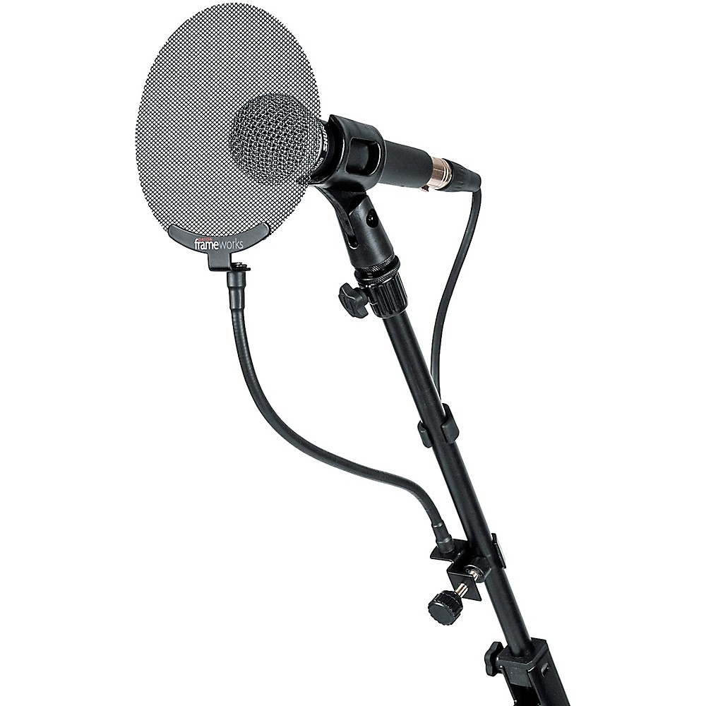 Gator Metal Screen Pop Filter with 12.4Inch Gooseneck