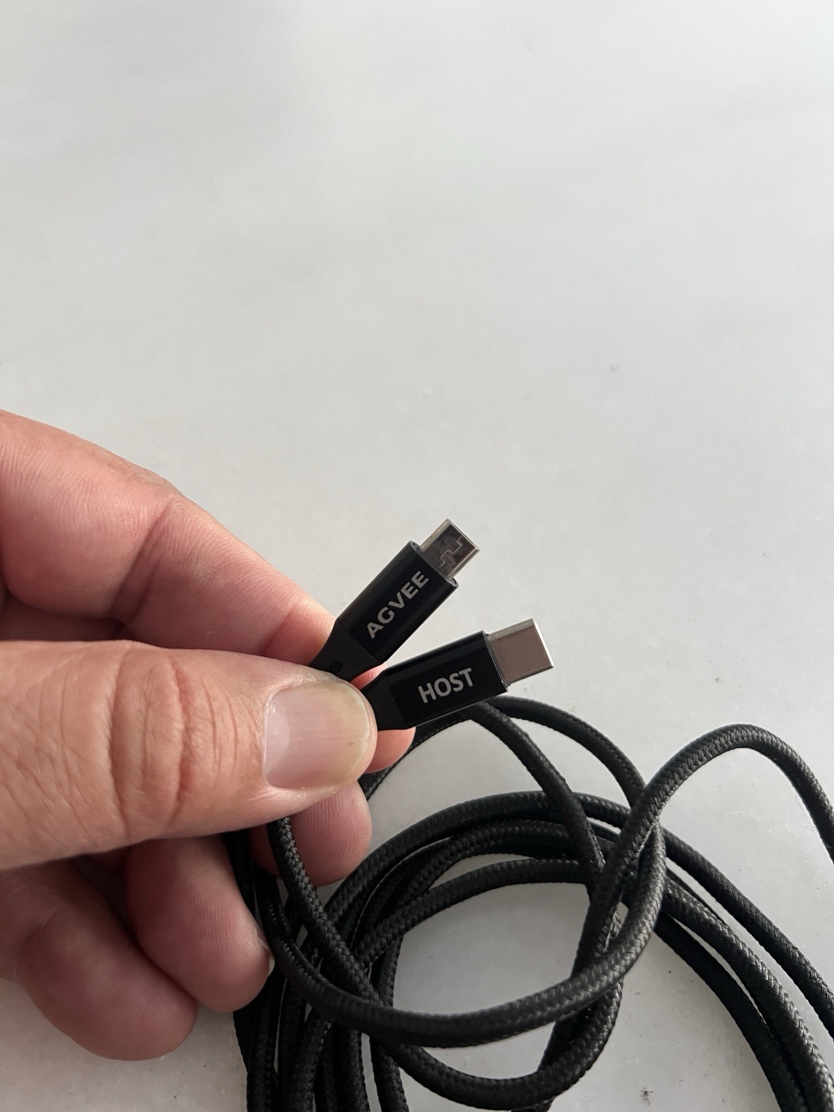 USB C Cable For Android/Apple Blue Raspberry Condenser Mic – Cable Only