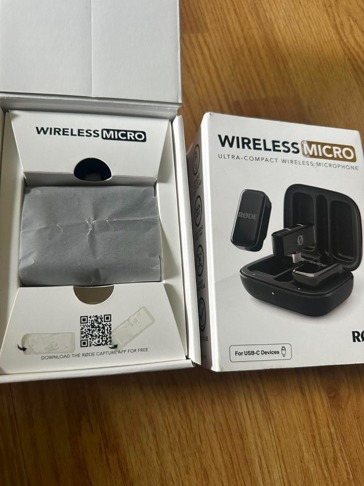 Rode Wireless Micro Ultra-Compact Microphone with USB-C
