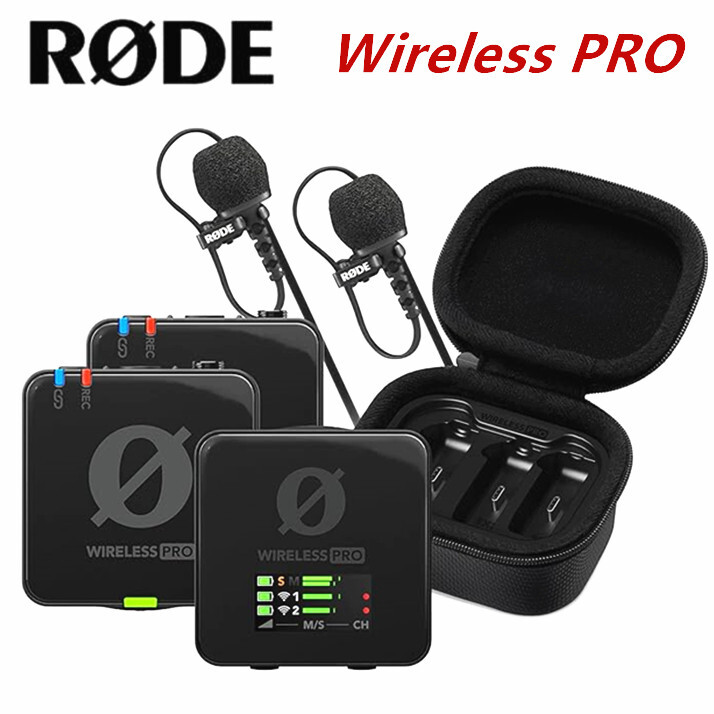 RODE Wireless PRO 2-Person Clip-On Wireless Microphone System/Recorder
