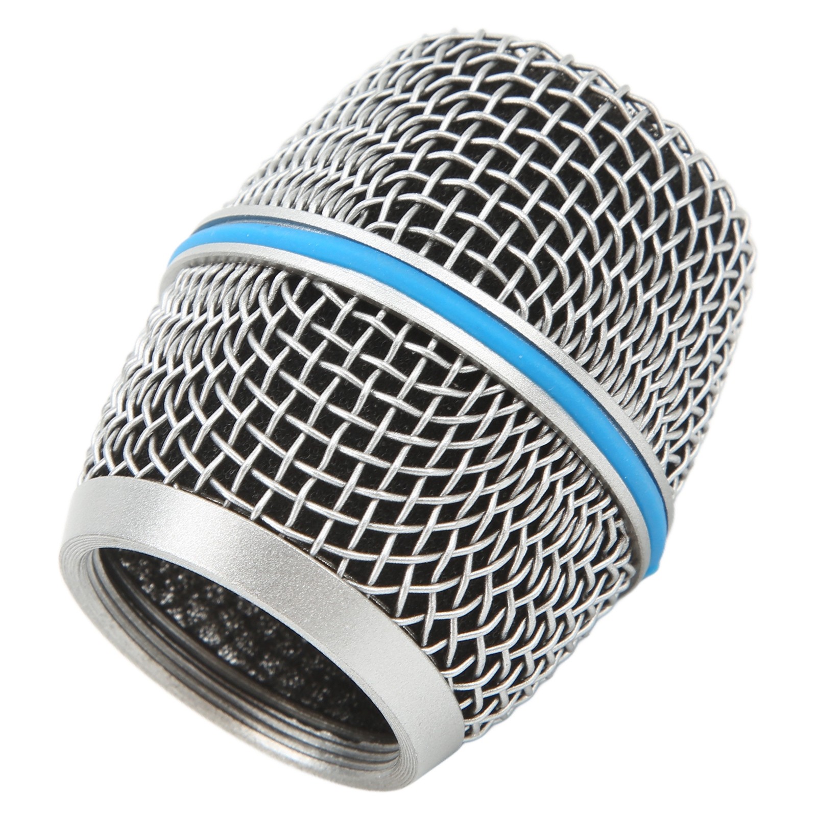 Microphone Ball Head Mesh Grill Inner Foam Filter Stainless Steel Grille Mic BEA