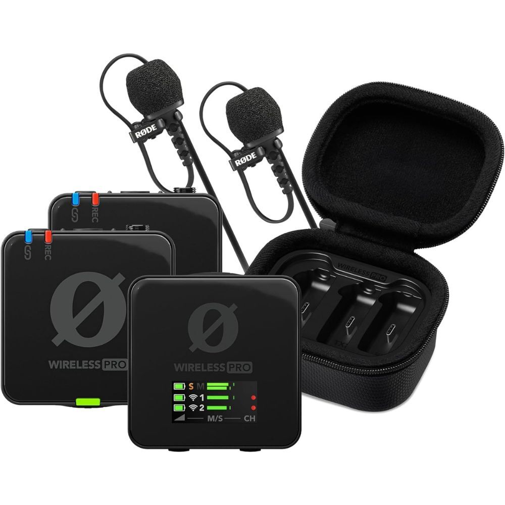 RODE Wireless PRO 2-Person Clip-On Wireless Microphone System/Recorder