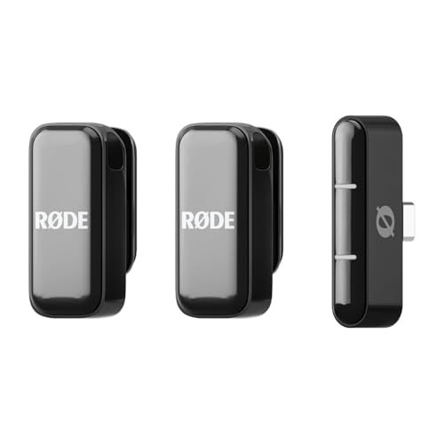 Wireless Microphone USB-C Dual Mic for Smartphone Omnidirectional Charging Case