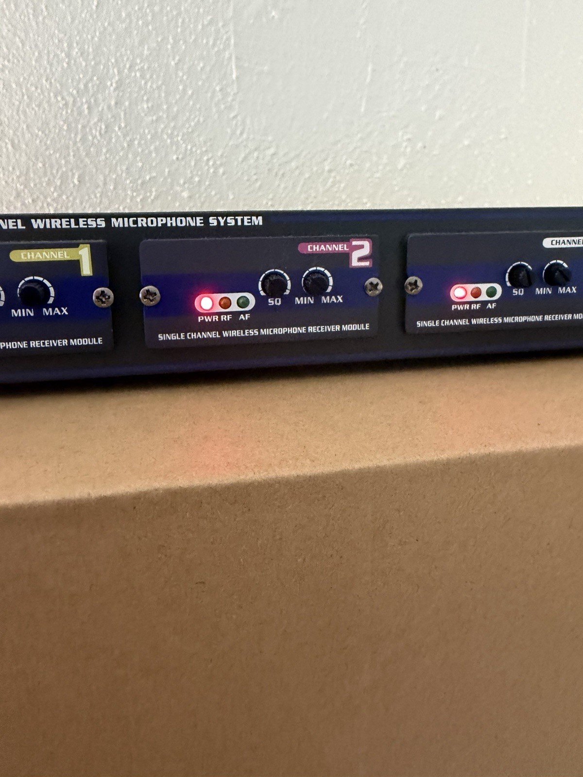 Vocopro UHF-5800 Wireless Microphone System (Receiver Only)(Tested And Working)