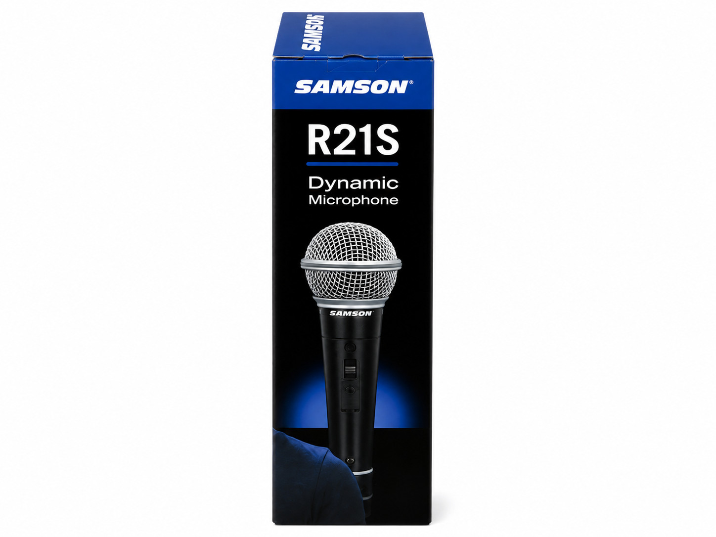 Samson R21S Dynamic Cardiod Handheld Microphone Black New In Box Free Shipping