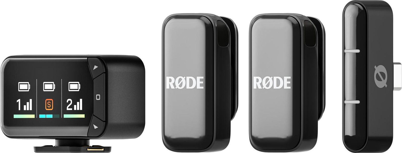 Rode Wireless Micro Camera Microphone Kit – USB-C, Black