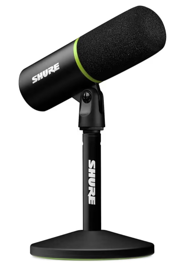 Shure MV6 USB Gaming Microphone for Streaming, Podcasting & Recording – Dynamic