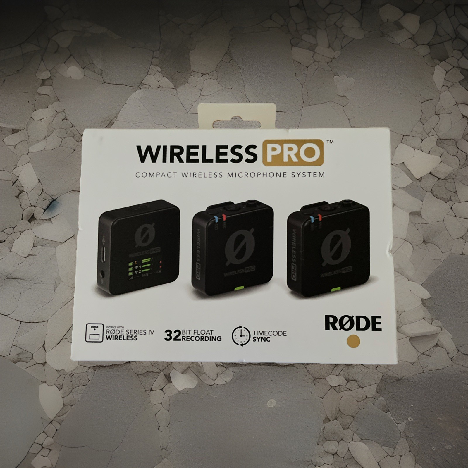 RODE Wireless PRO Dual-Channel Lavalier Microphone System,New,Sealed