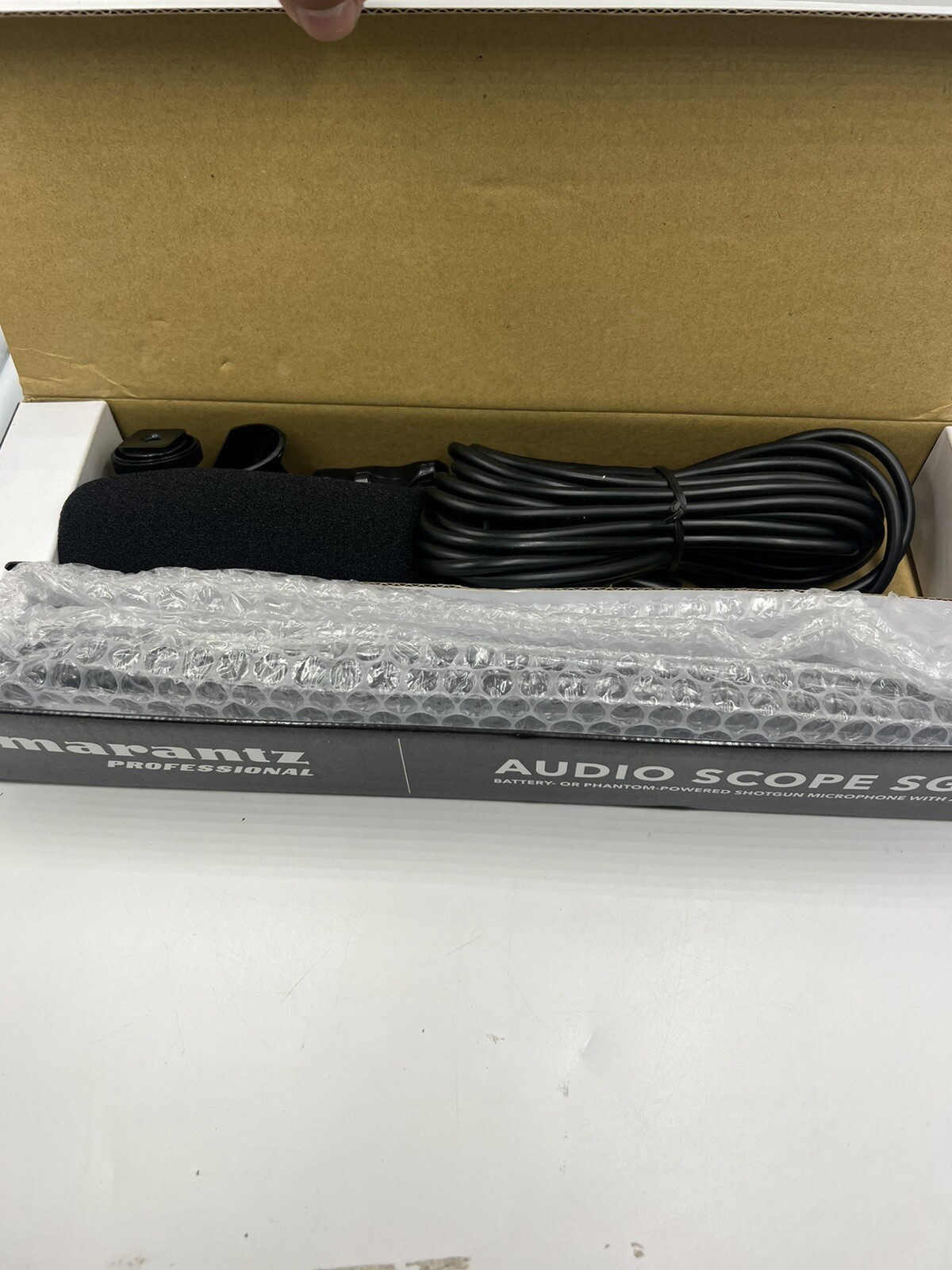 Marantz Audio Scope SG-5B Battery Powered Shotgun Microphone