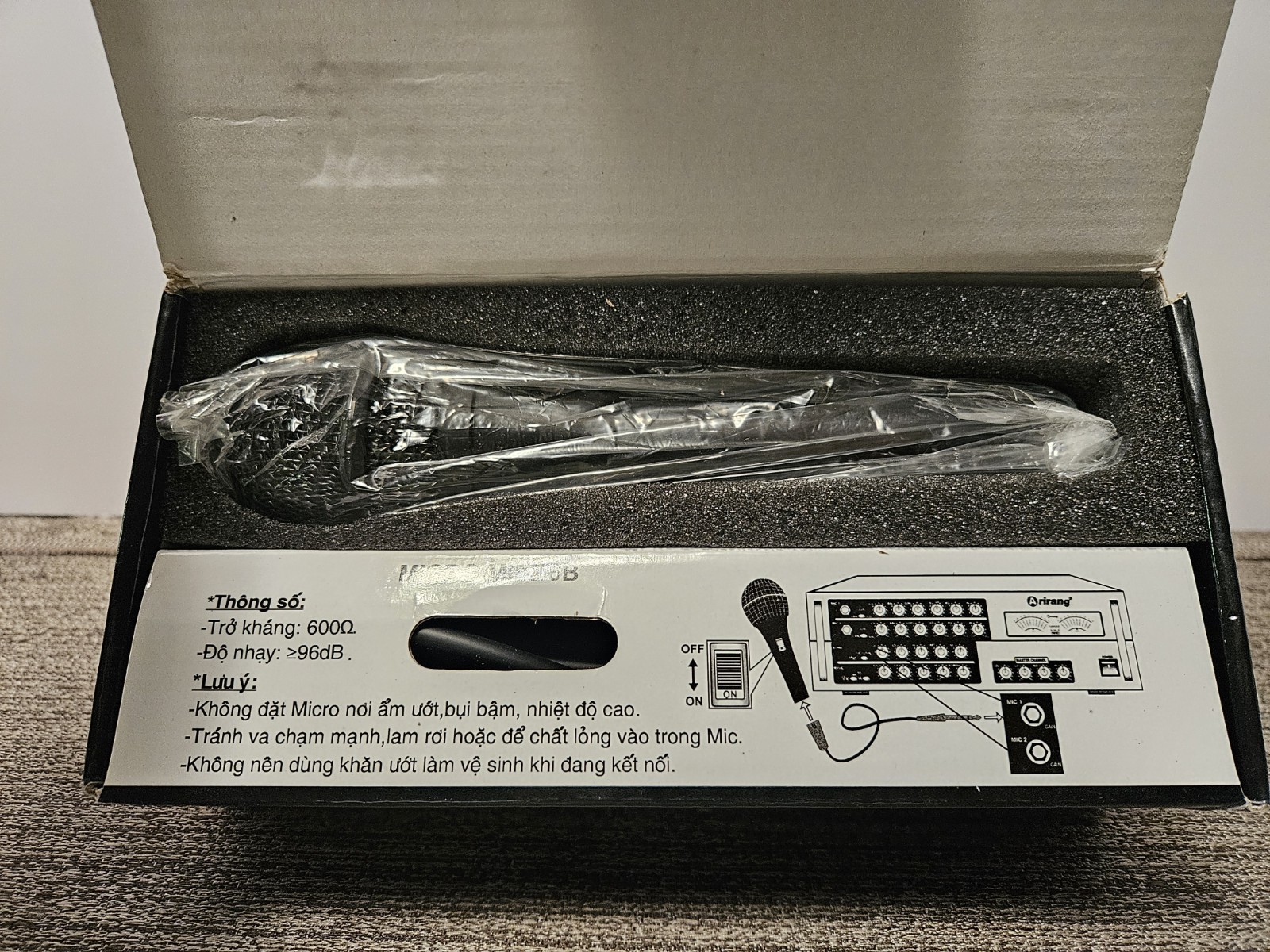 Maseco Arirang Dynamic Microphone Mi-3.6B Professional Microphone Brand New