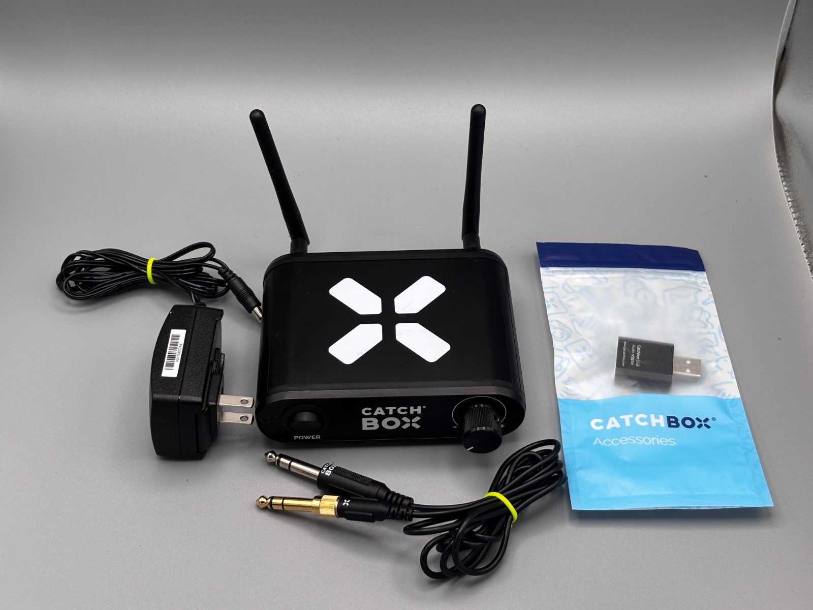 Catchbox 2.4 Ghz Receiver Lite CB24RX001 UNIT + Accessories (NO MICROPHONE)