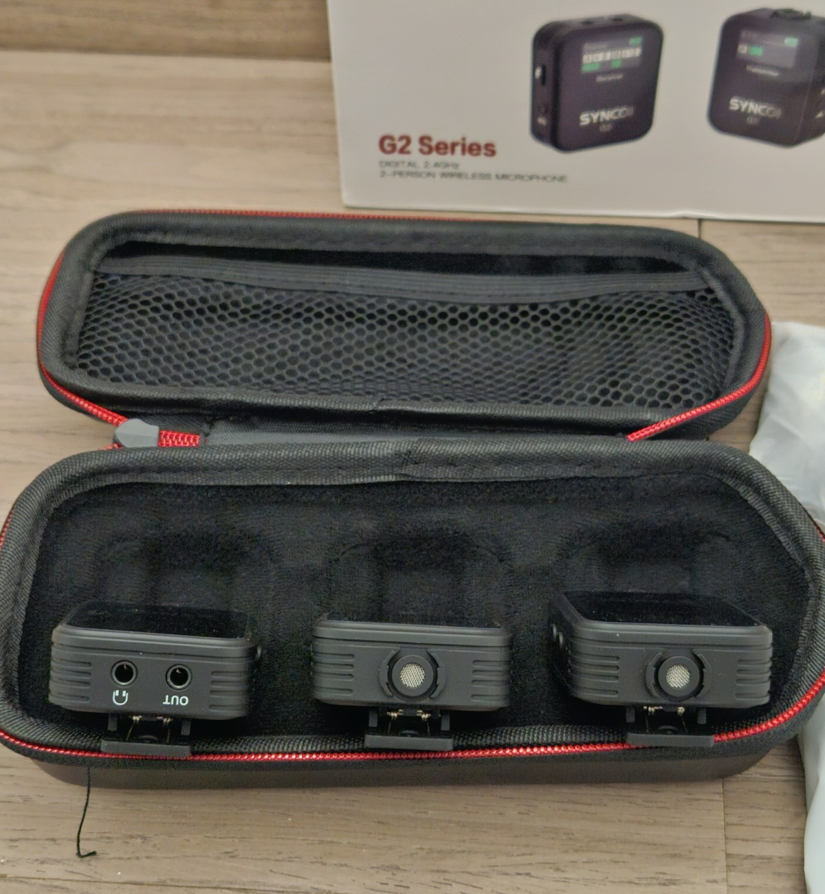 SYNCO Wireless Lavalier Microphone G2(A2) 2.4GHz Dual Transmitter 656ft – NEW
