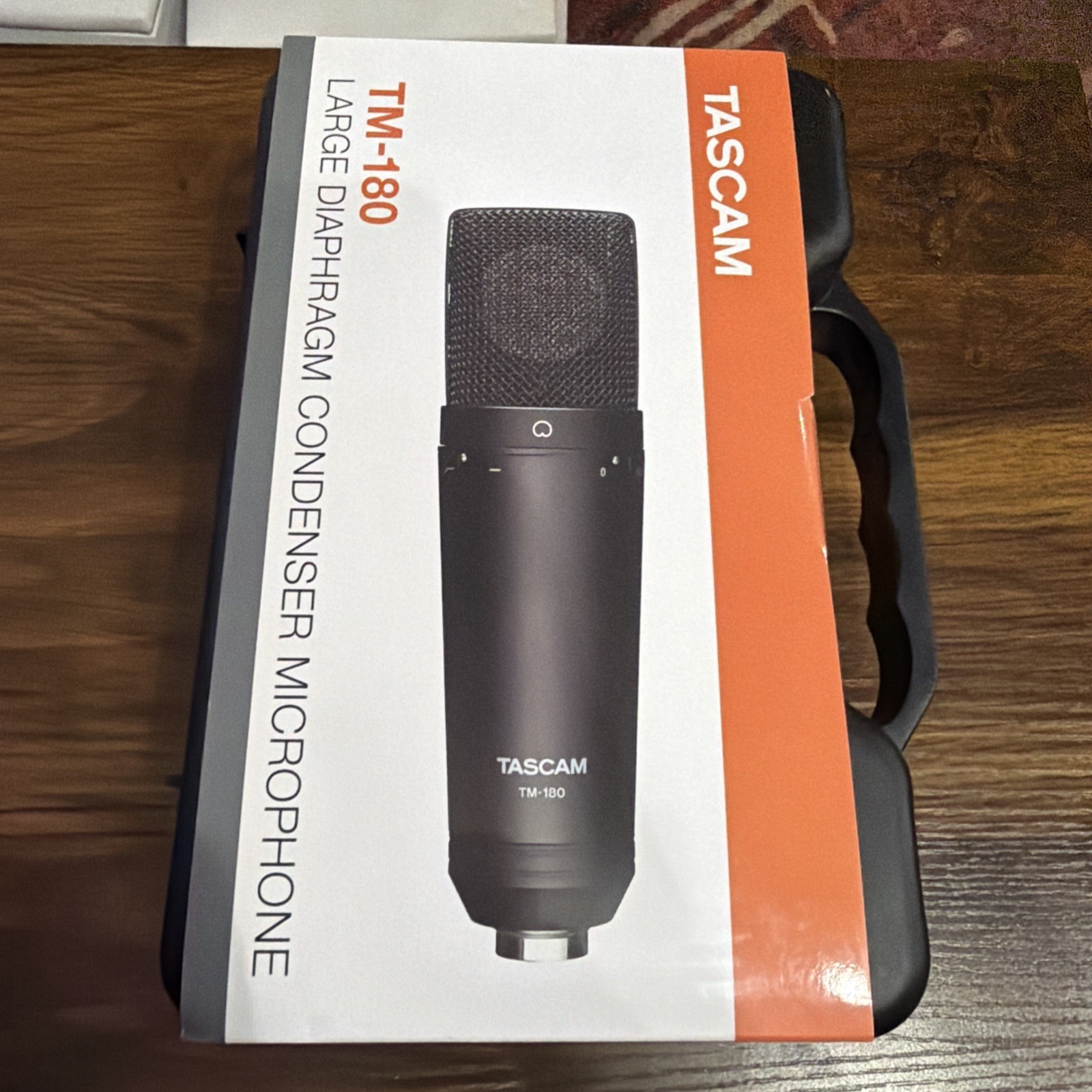 TASCAM TM-180 Studio Condenser Microphone. New Sealed In Box. Free Shipping