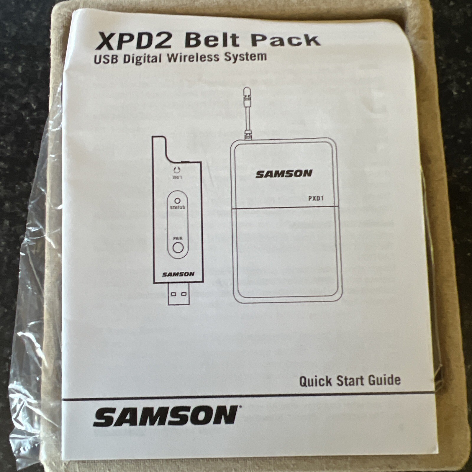 Samson XPD2 LAVALIER USB Digital Wireless System