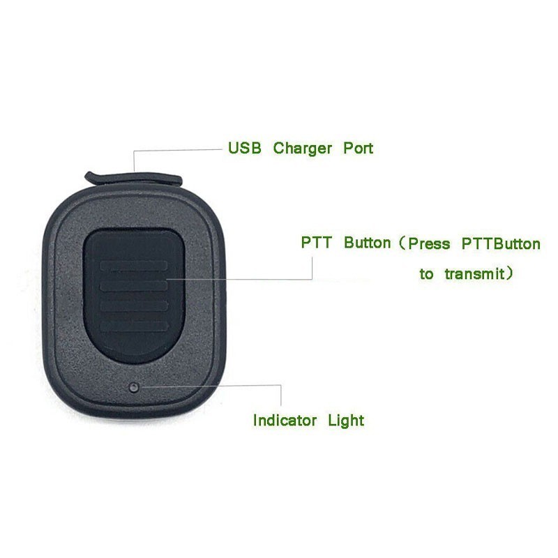 Z04 Wireless Finger PTT Controller Bluetooth4.0 Re for Android/IOS POC Talk PTT