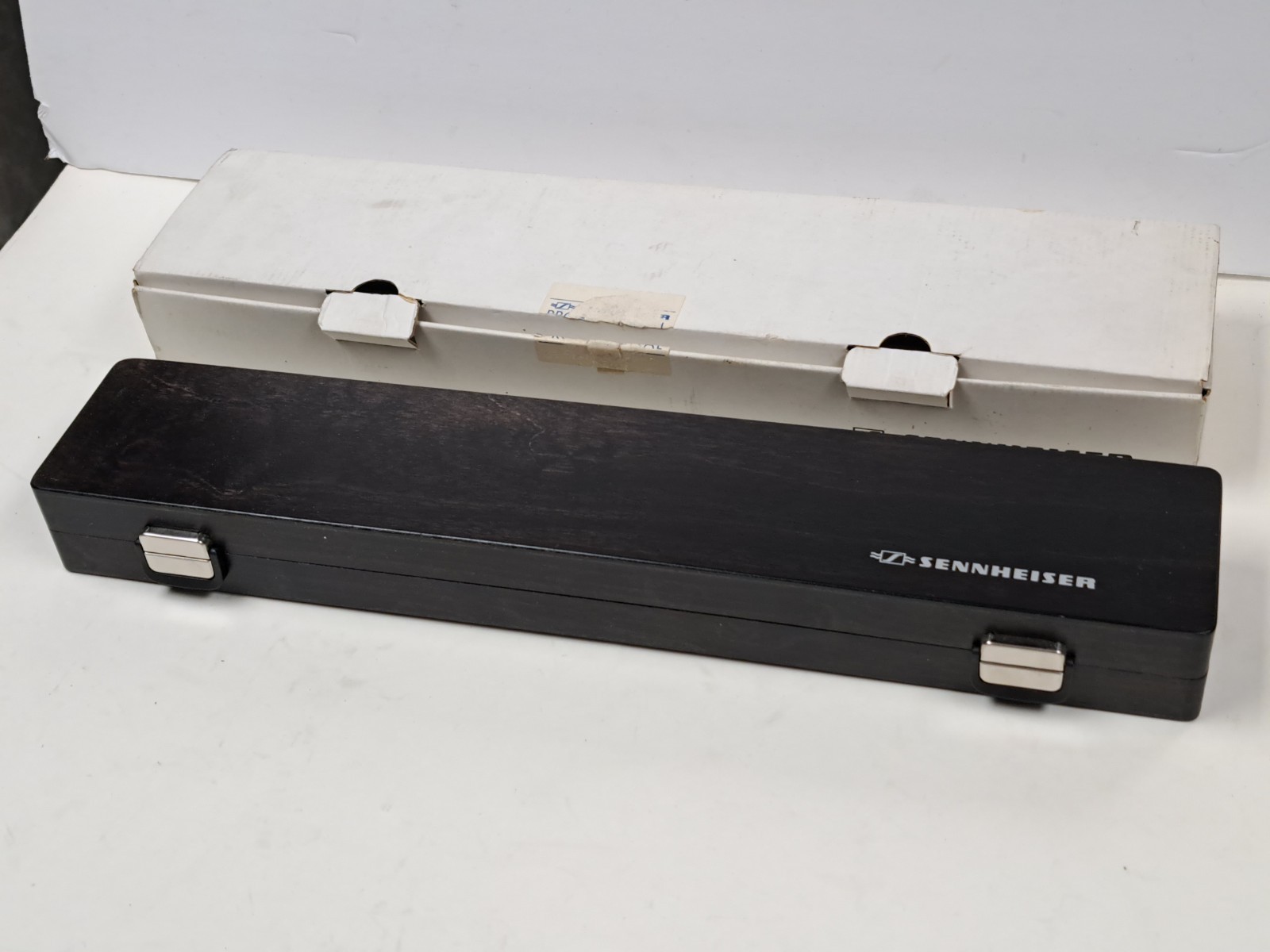 Sennheiser MKH 70 Storage Box Wooden Case Super-Cardioid Shotgun