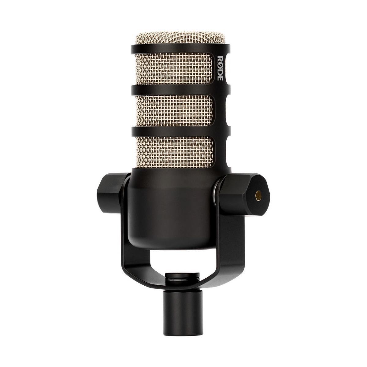 Rode 2x PodMic Dynamic Podcasting Microphone w/Broadcast Arm, Headphones, Cable
