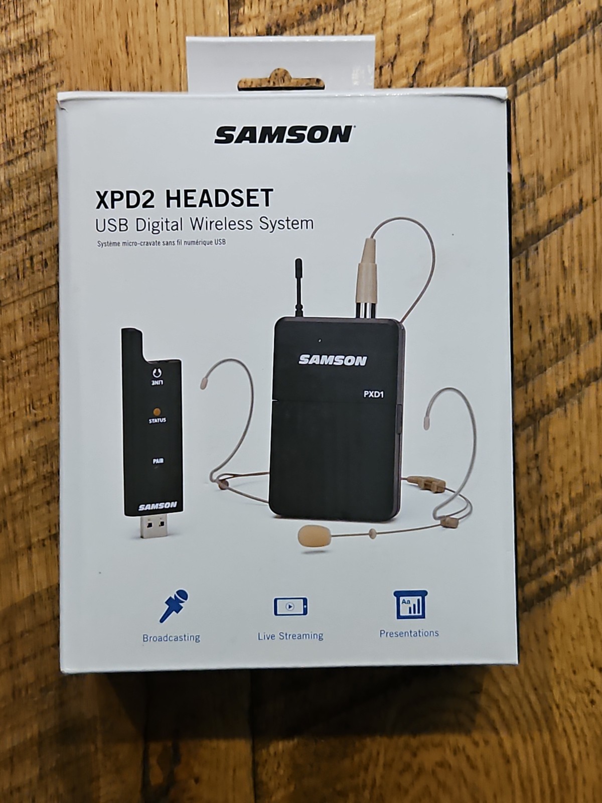 Samson XPD2 Lavalier USB Digital Wireless System
