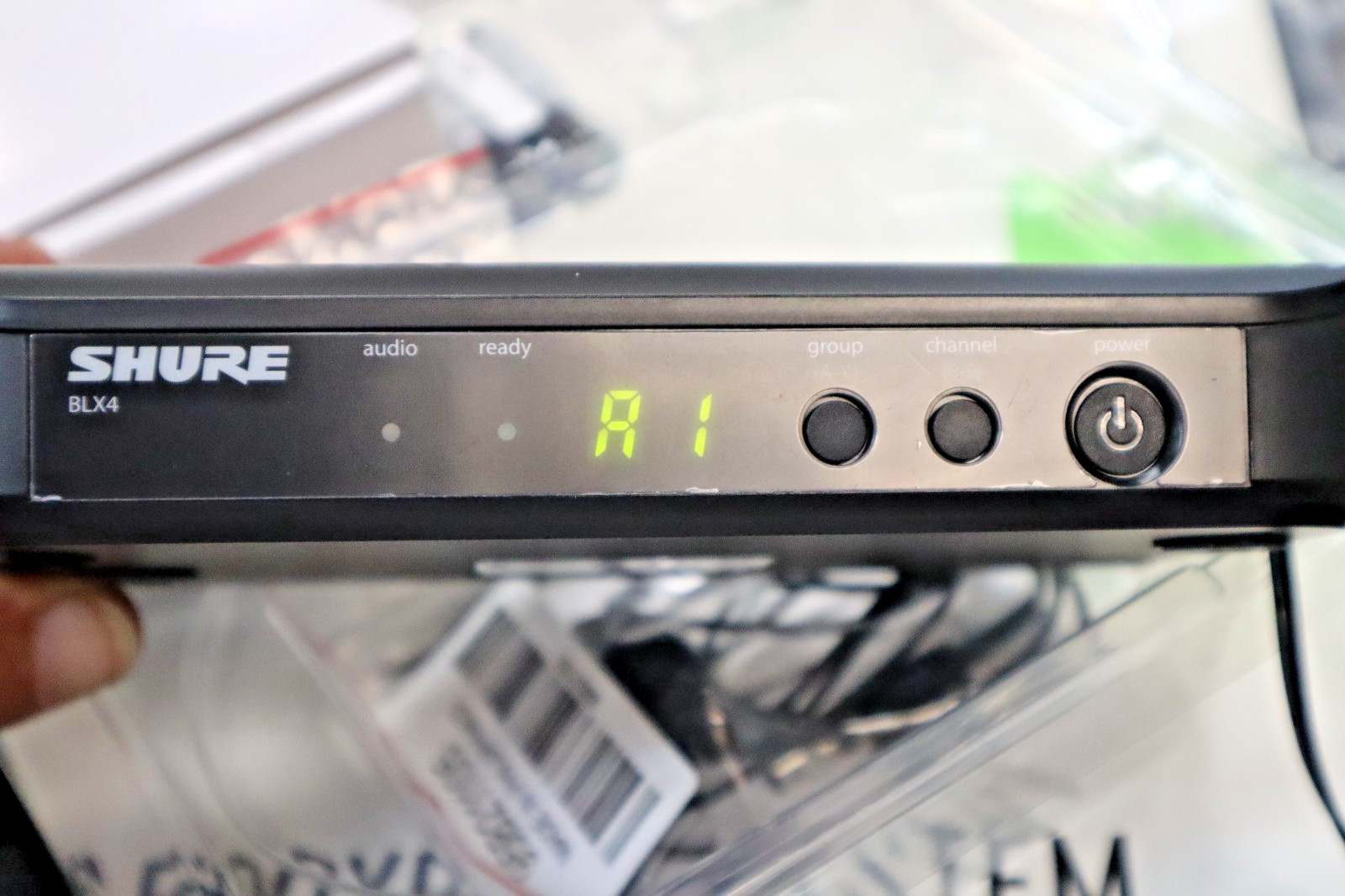 Shure BLX14/CVLH10 BLX Wireless Bodypack System CVL Lavalier Microphone Receiver